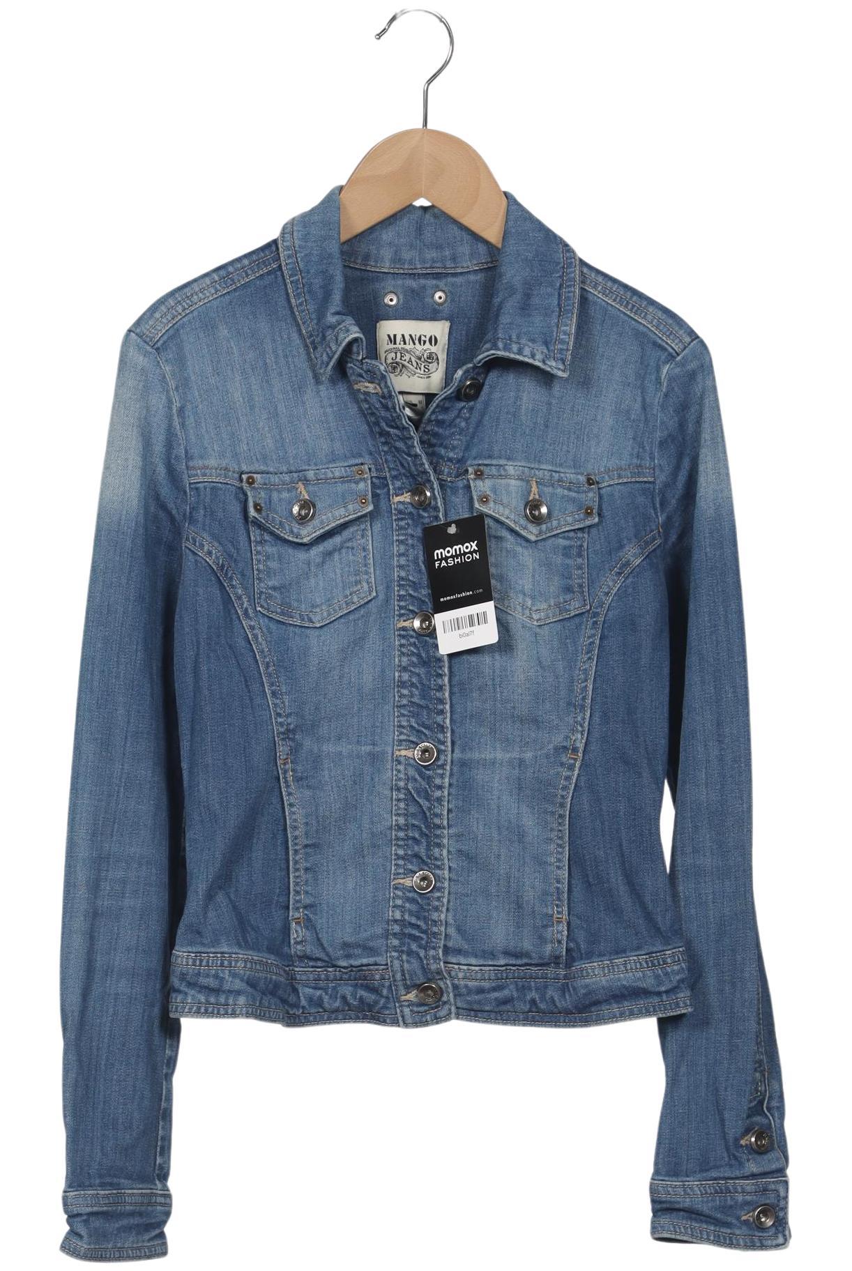 

Mango Damen Jacke, blau, Gr. 38