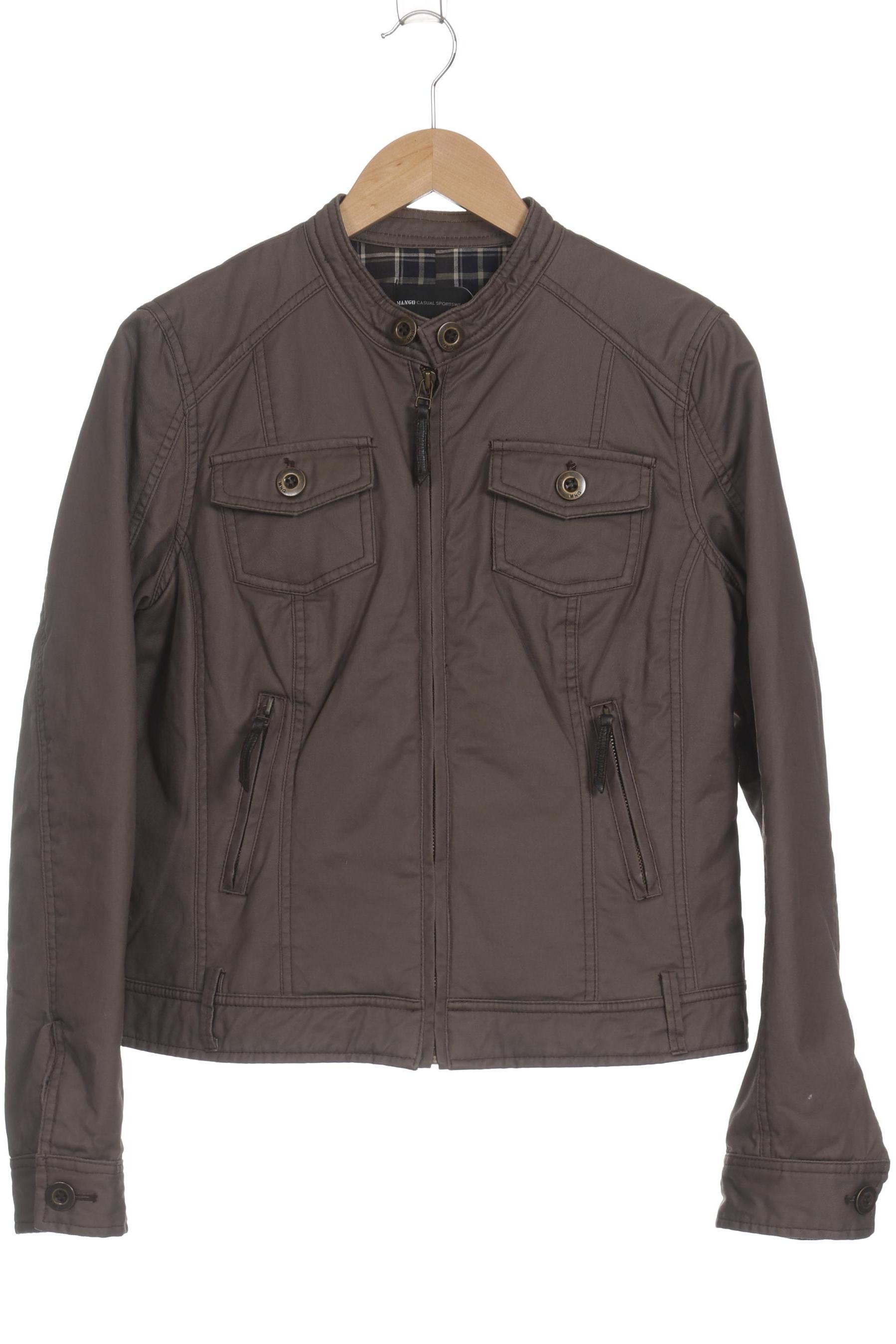 

Mango Damen Jacke, beige, Gr. 42