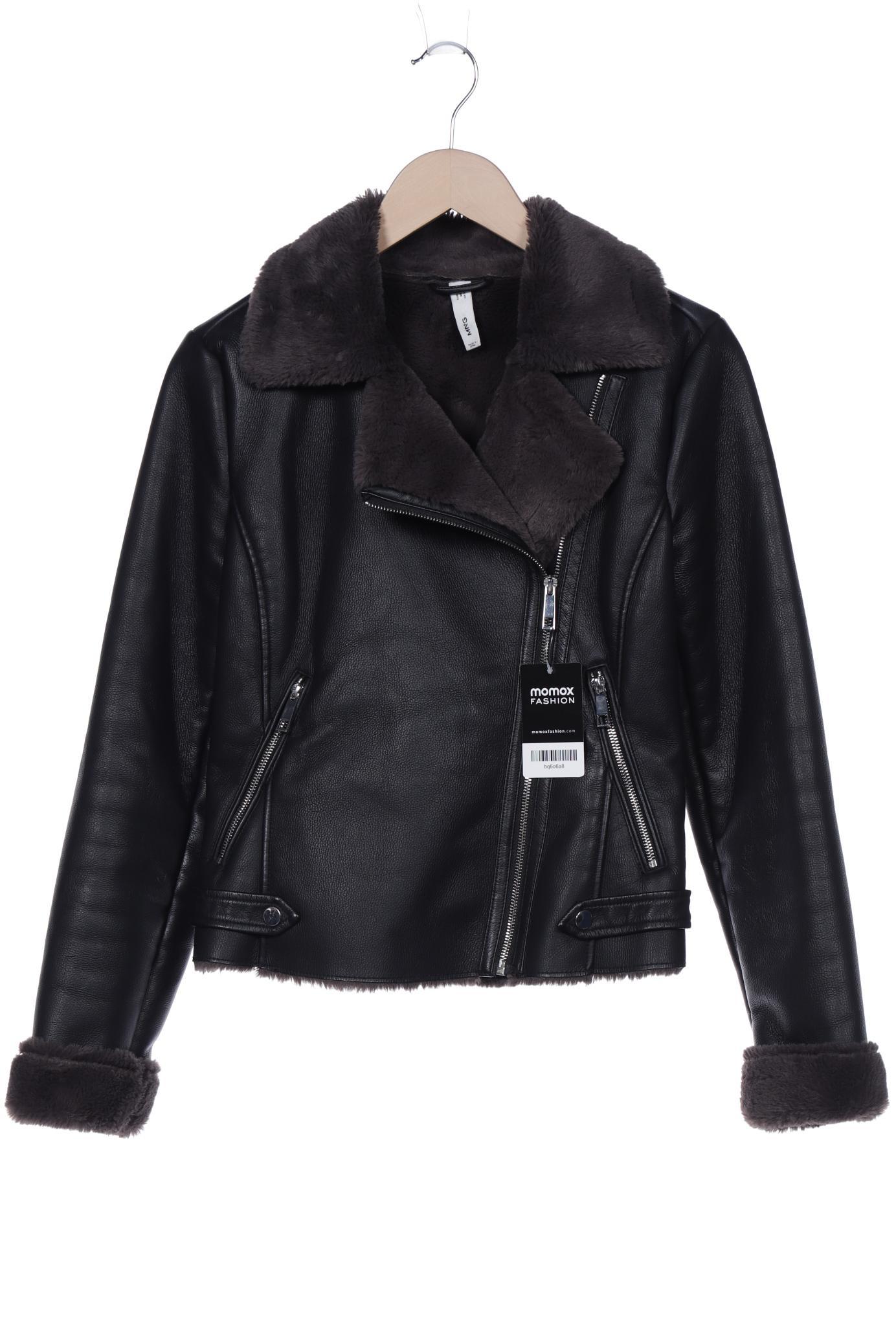 

MANGO Damen Jacke, schwarz