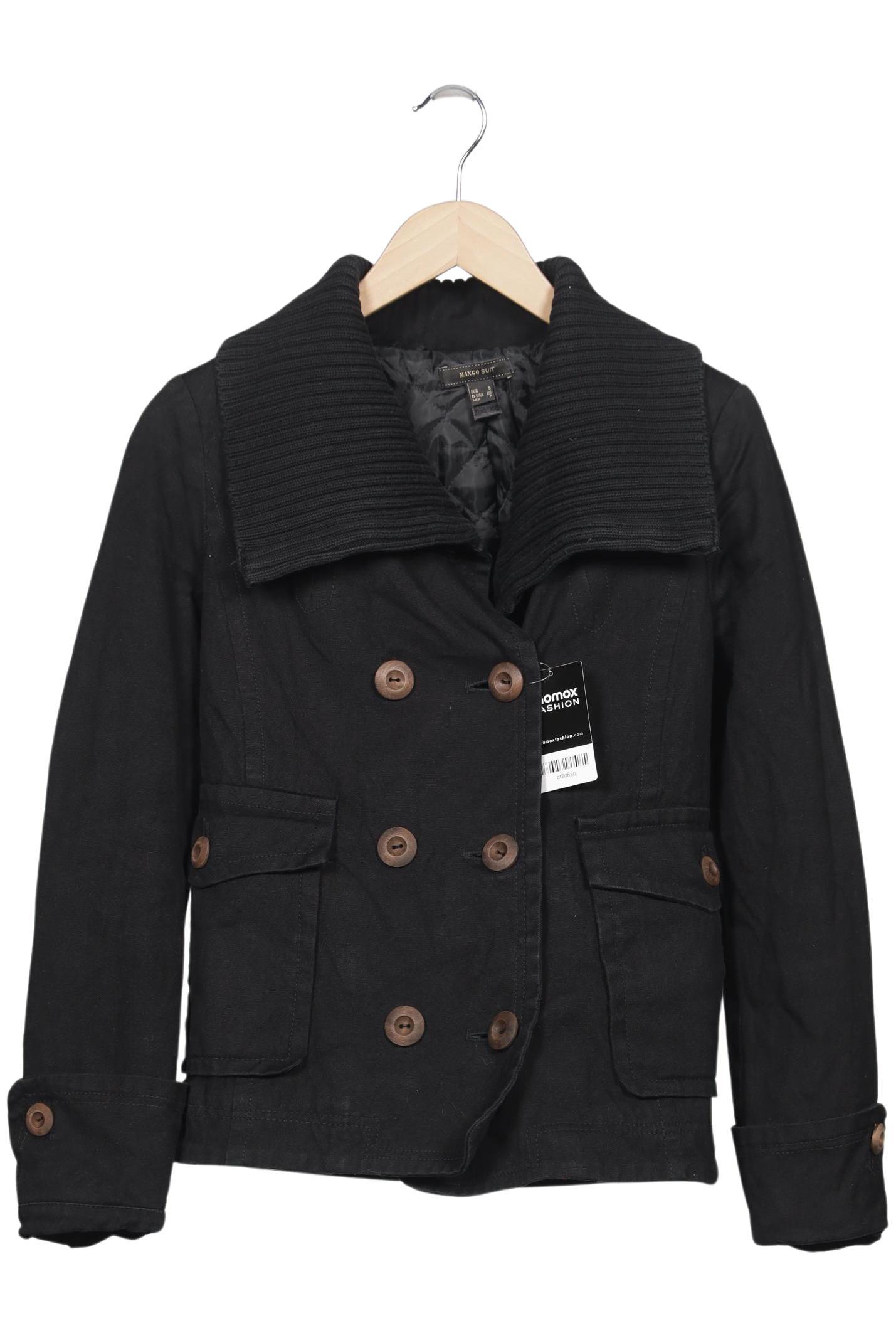 

Mango Damen Jacke, schwarz, Gr. 36