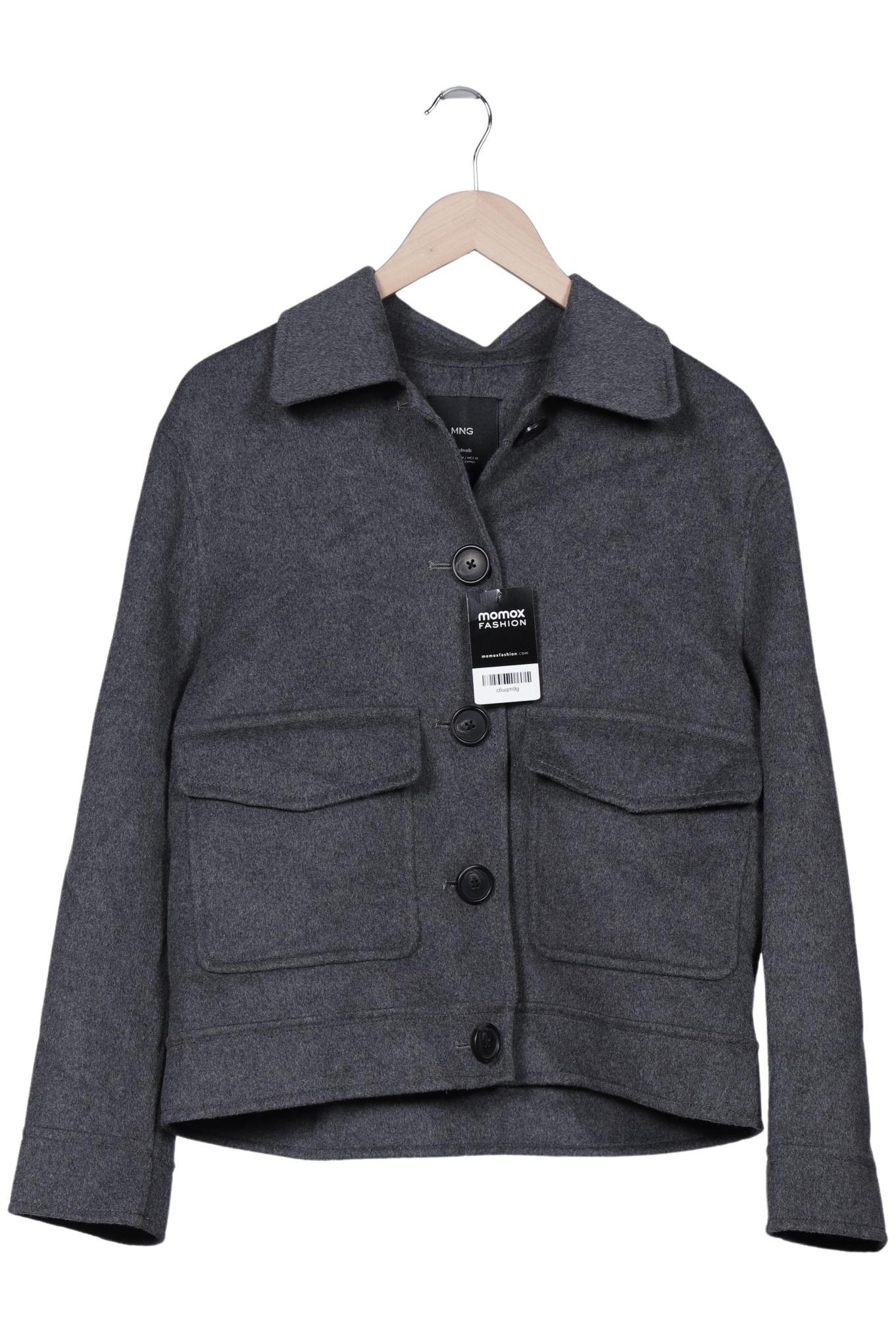 

Mango Damen Jacke, grau, Gr. 38