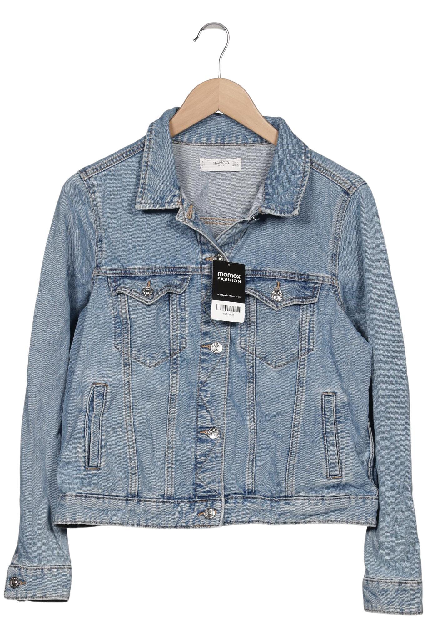 

Mango Damen Jacke, hellblau, Gr. 44
