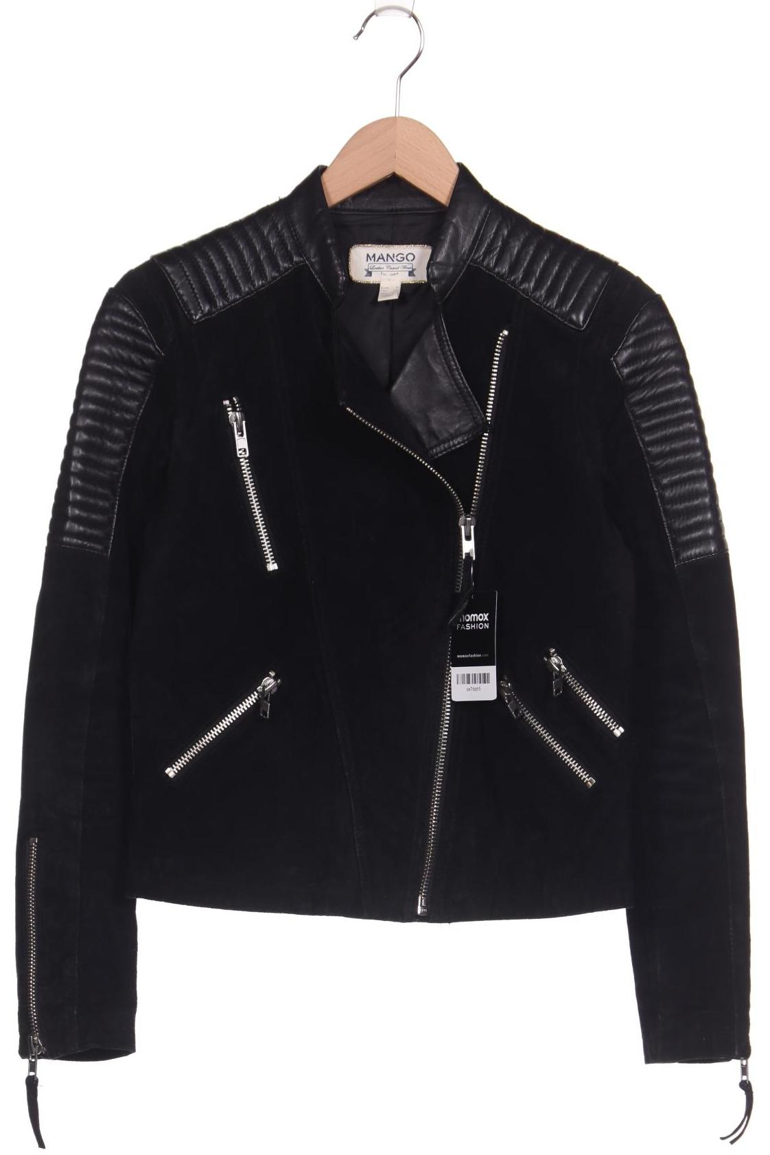 

MANGO Damen Jacke, schwarz