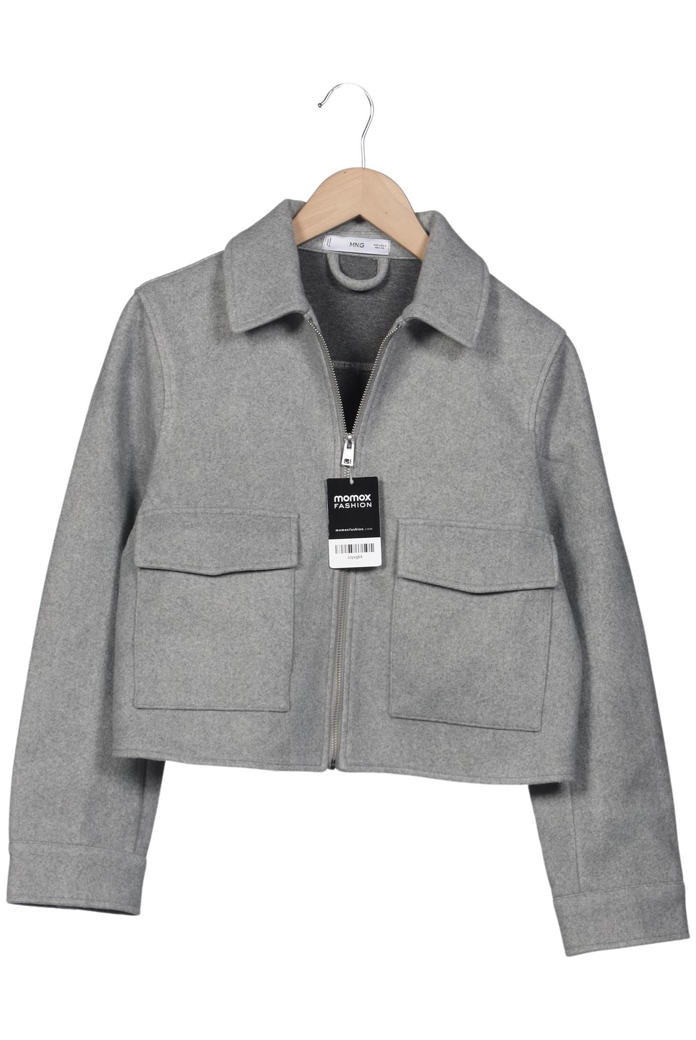 

Mango Damen Jacke, grau, Gr. 36