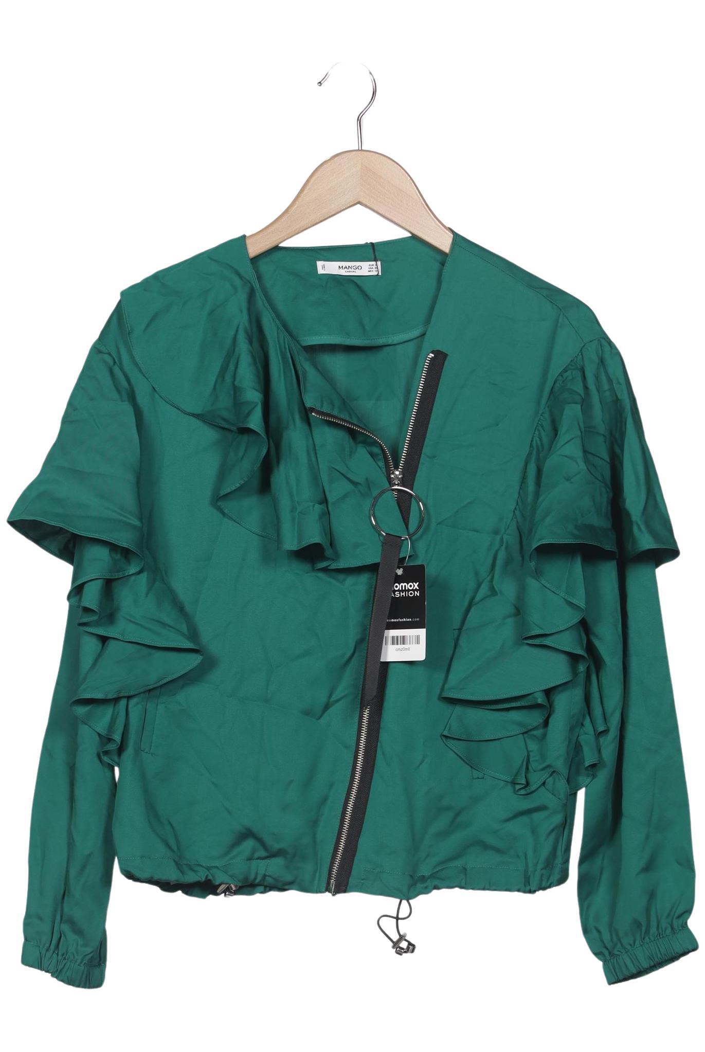 

Mango Damen Jacke, grün, Gr. 36
