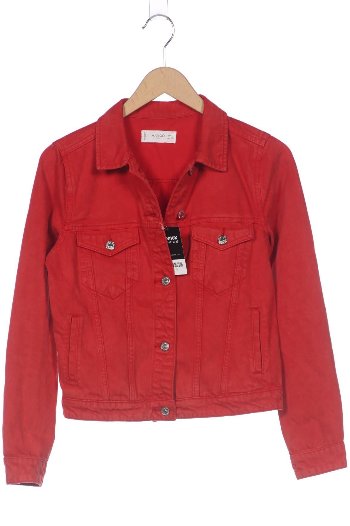 

Mango Damen Jacke, rot, Gr. 36