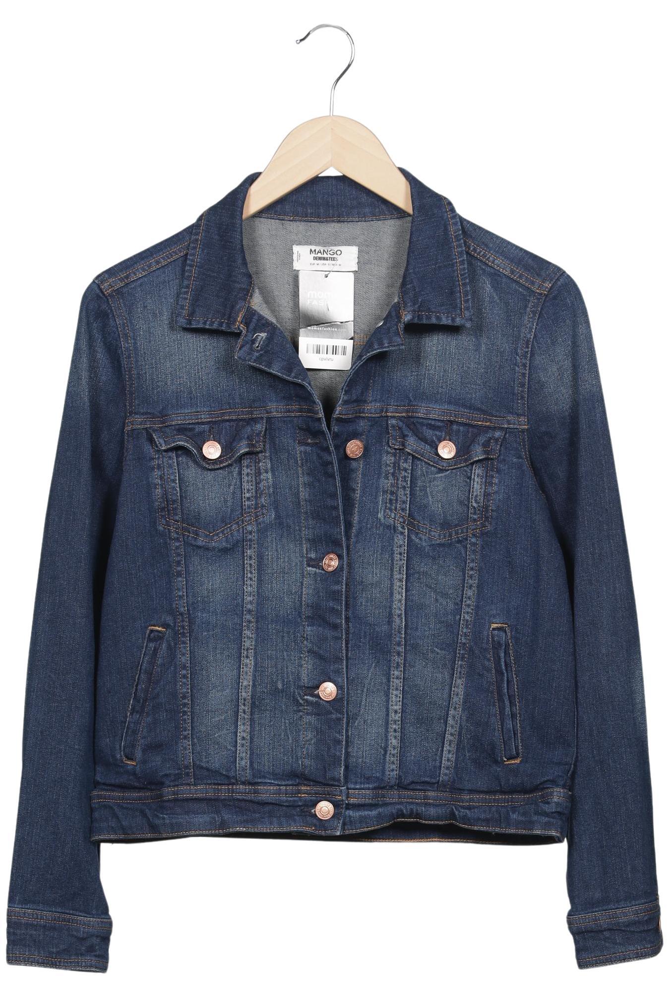 

Mango Damen Jacke, blau, Gr. 38