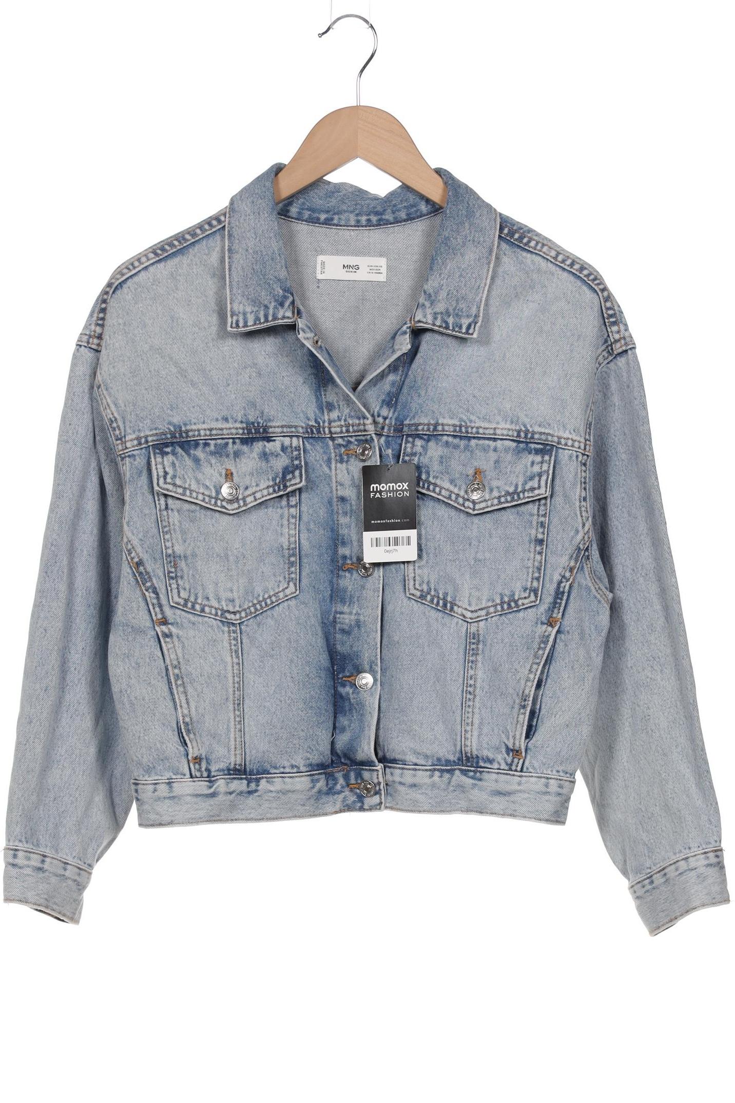 

Mango Damen Jacke, blau, Gr. 34