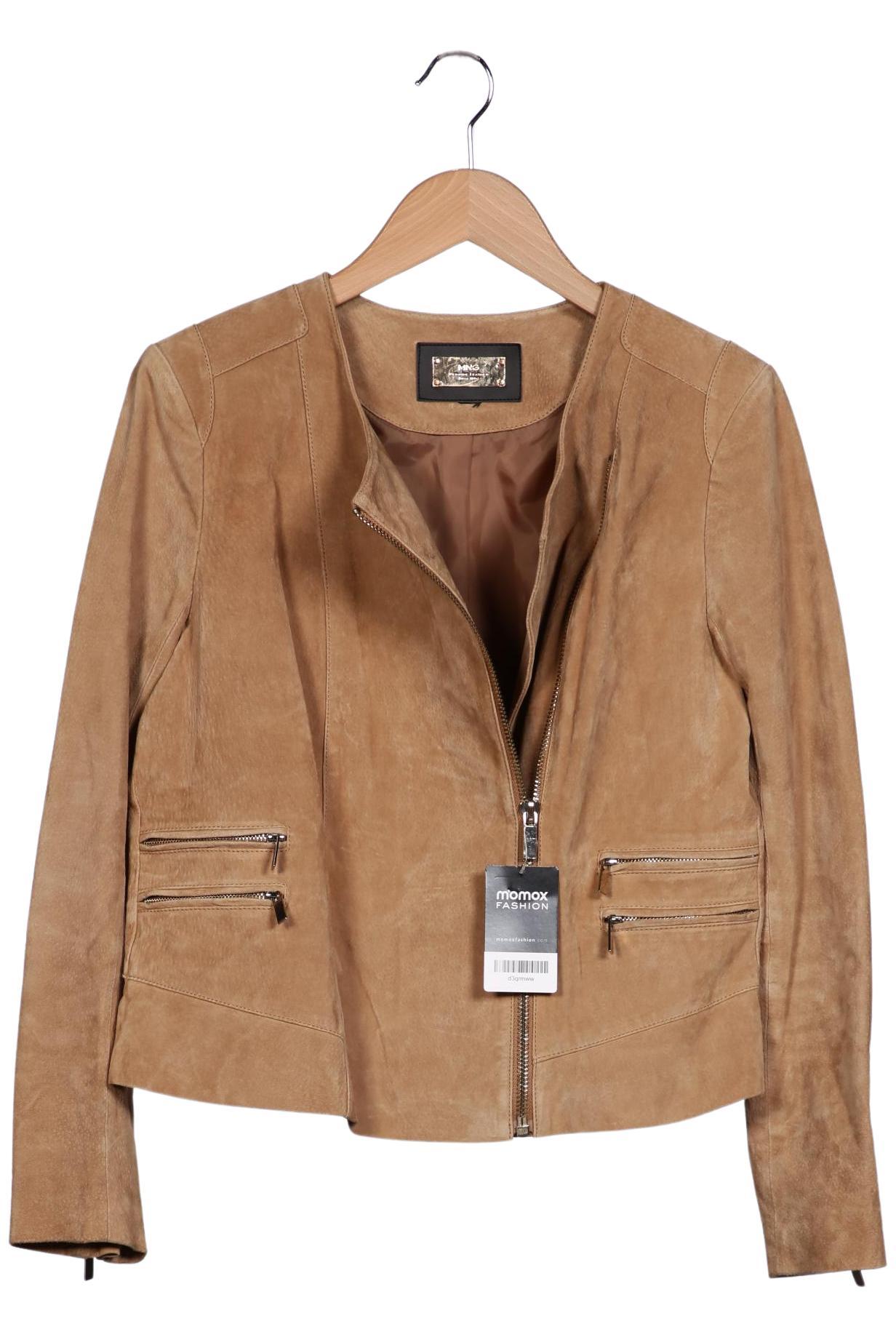 

Mango Damen Jacke, beige, Gr. 38