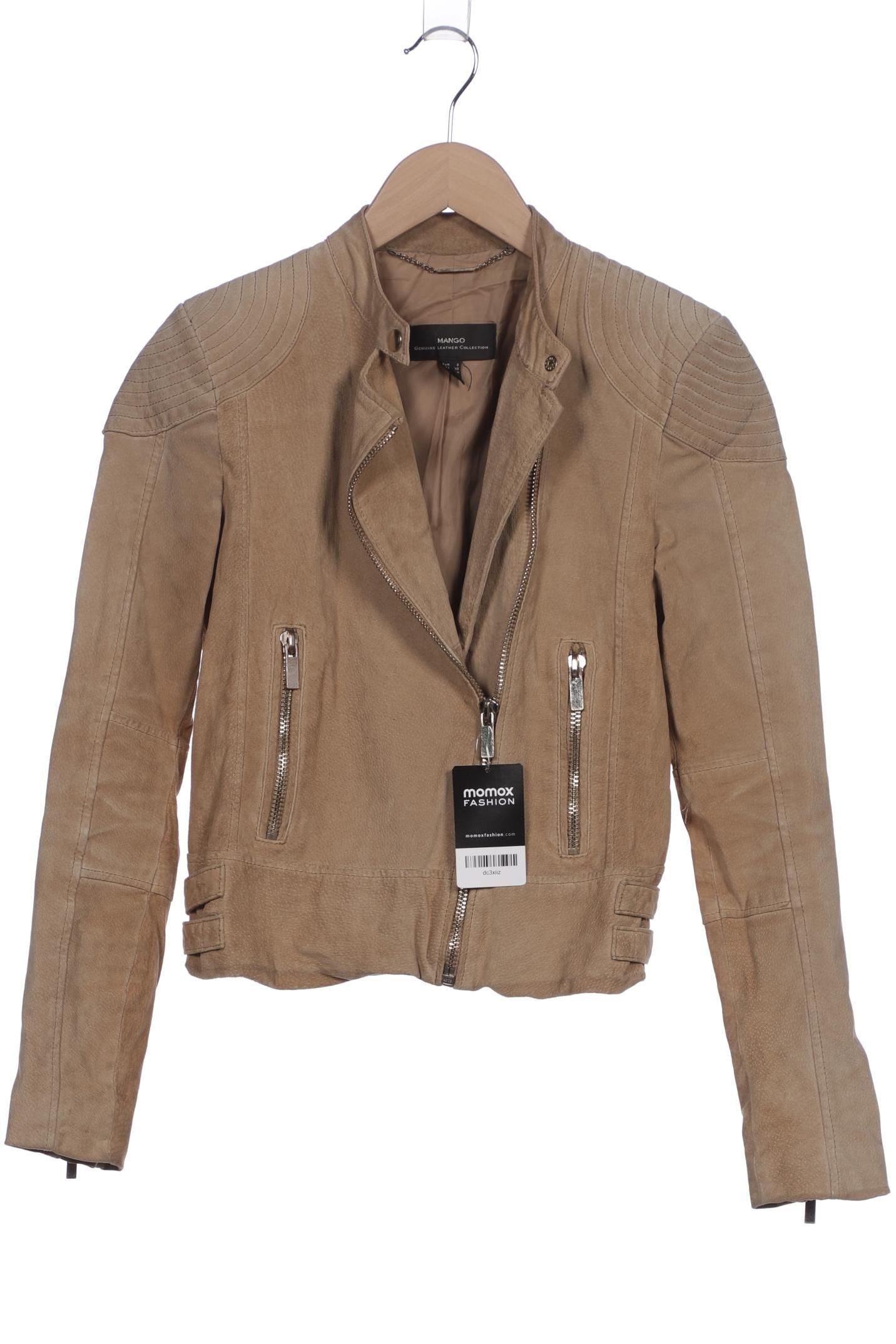 

Mango Damen Jacke, beige, Gr. 36