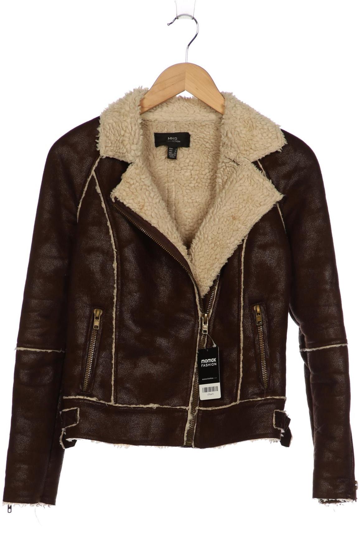 

Mango Damen Jacke, braun, Gr. 36