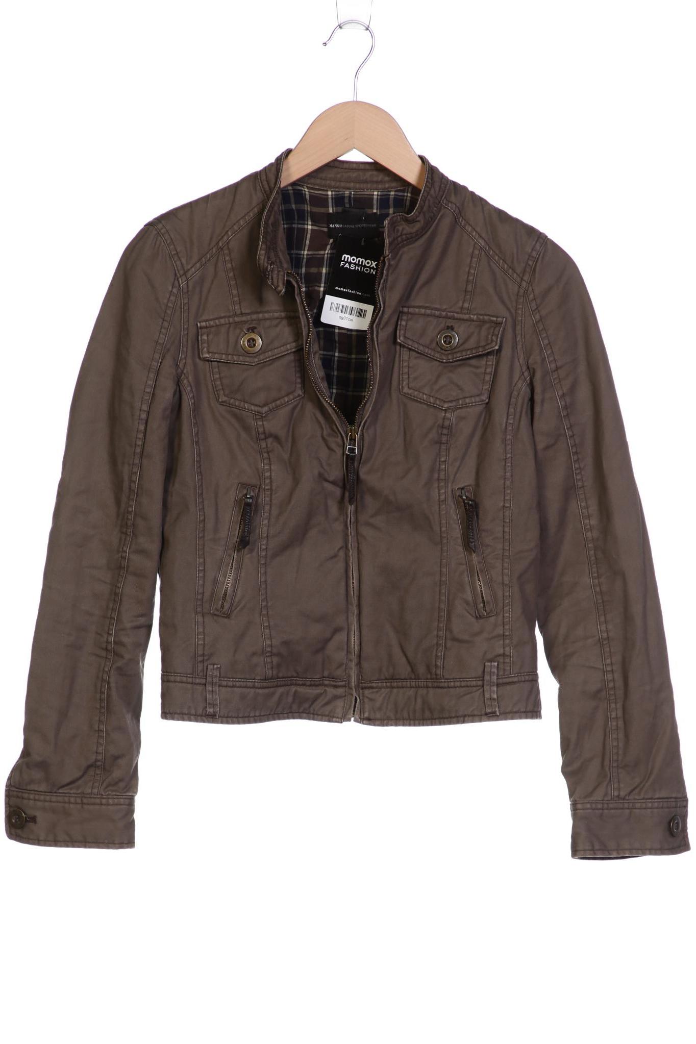 

MANGO Damen Jacke, braun