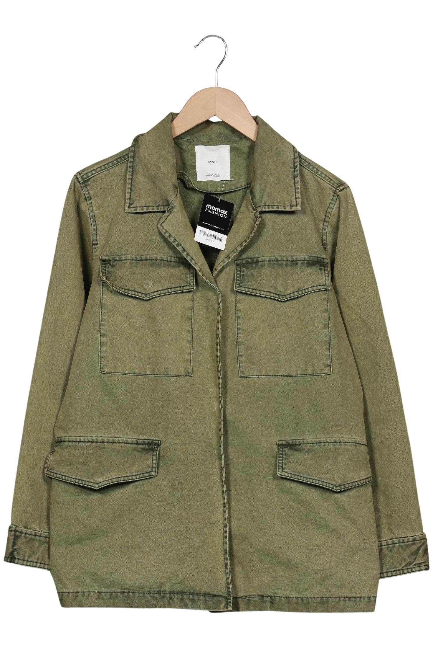 

Mango Damen Jacke, grün, Gr. 38