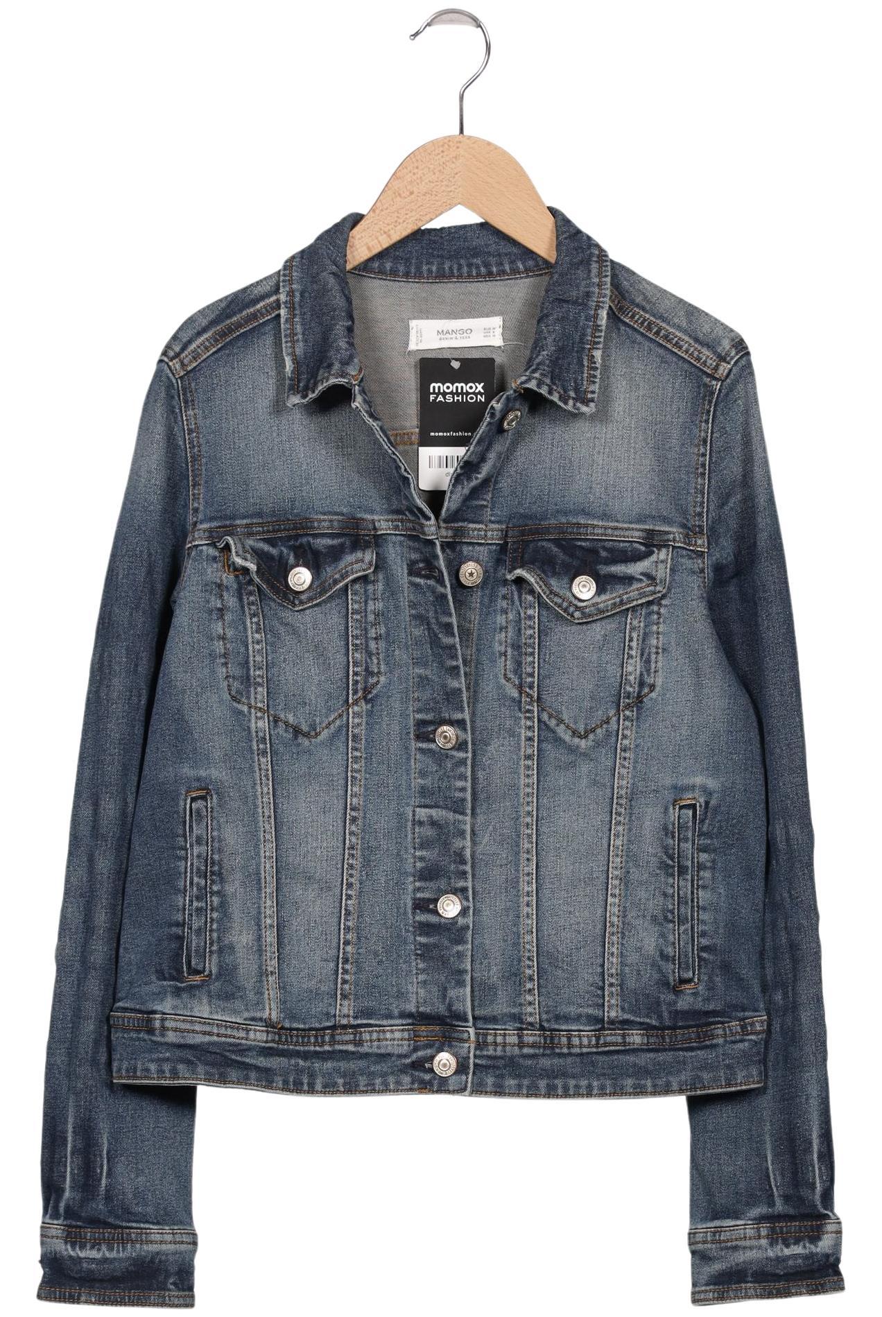 

Mango Damen Jacke, blau, Gr. 38