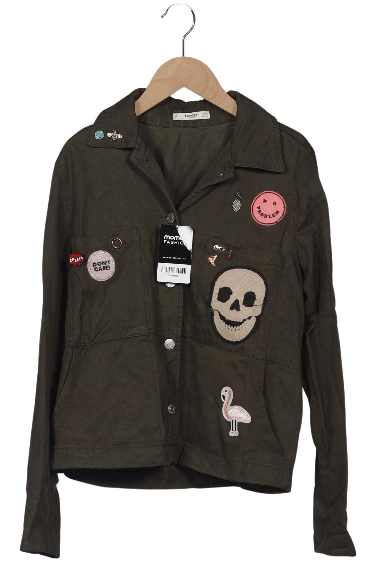 

Mango Damen Jacke, grün, Gr. 36