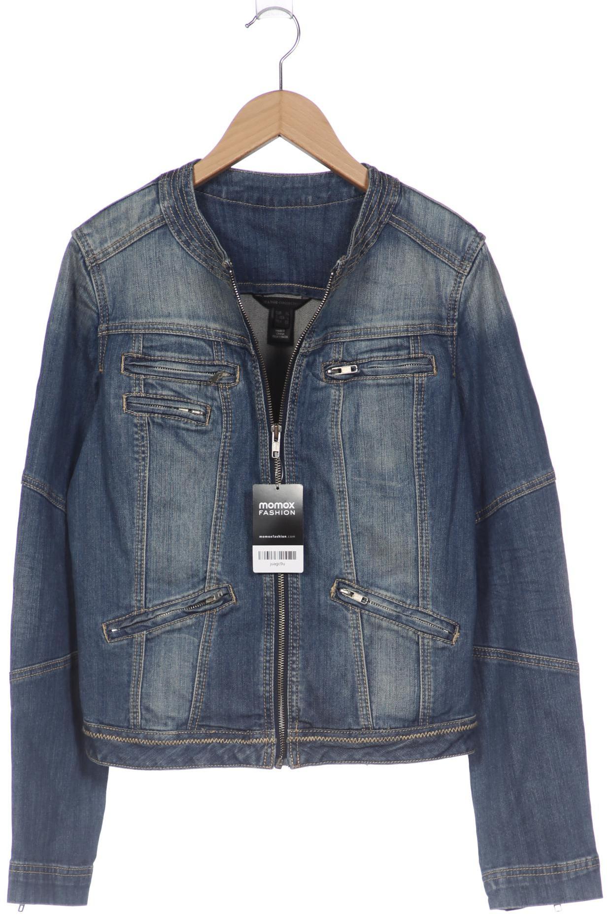 

MANGO Damen Jacke, blau