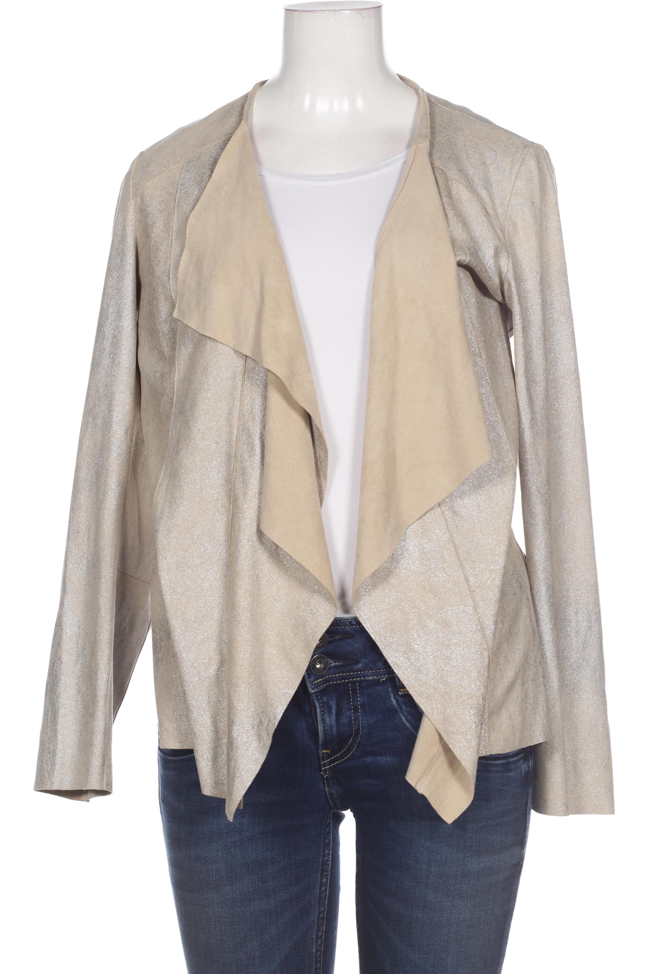 

Mango Damen Jacke, beige, Gr.