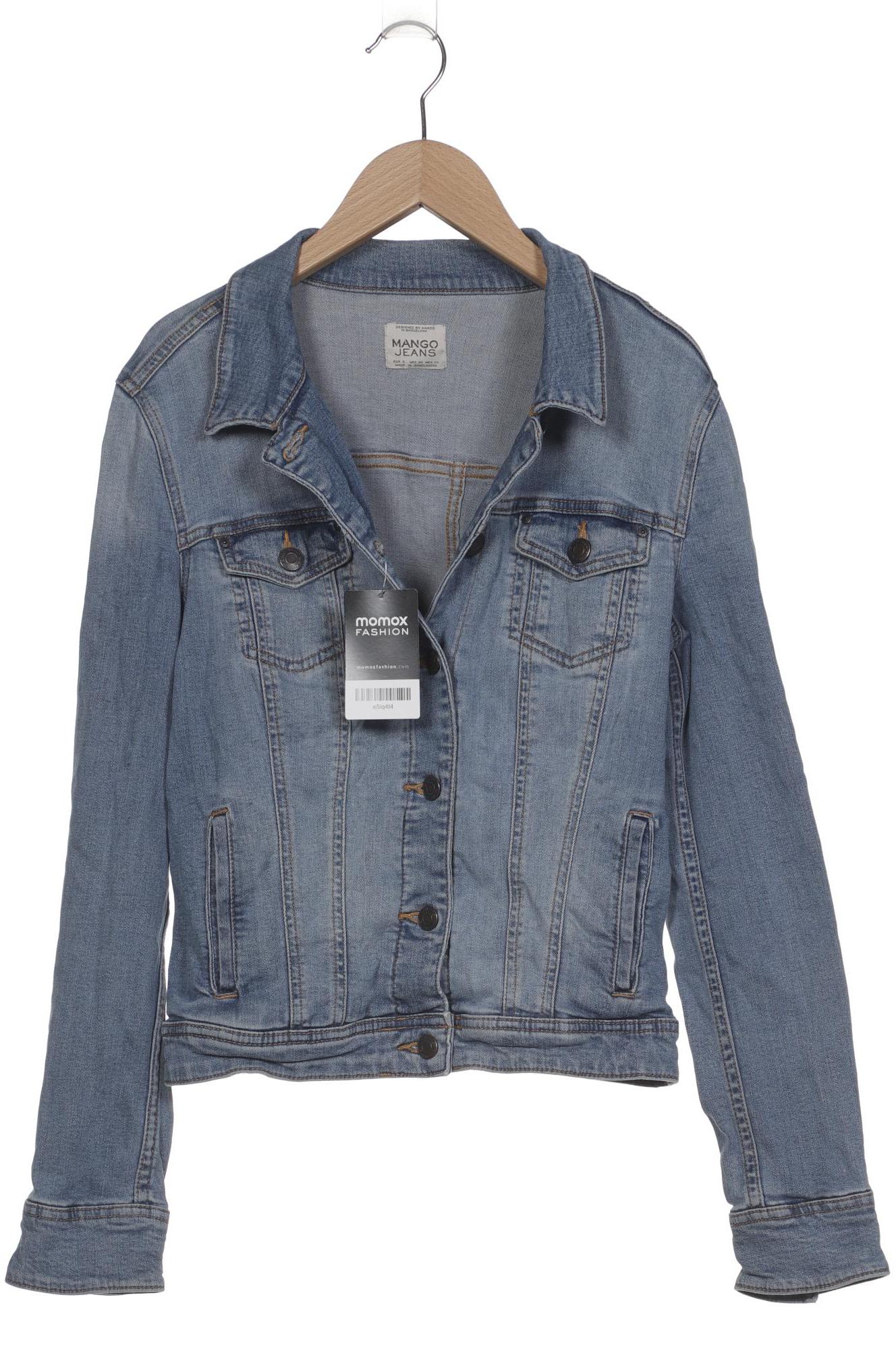

Mango Damen Jacke, blau, Gr. 36