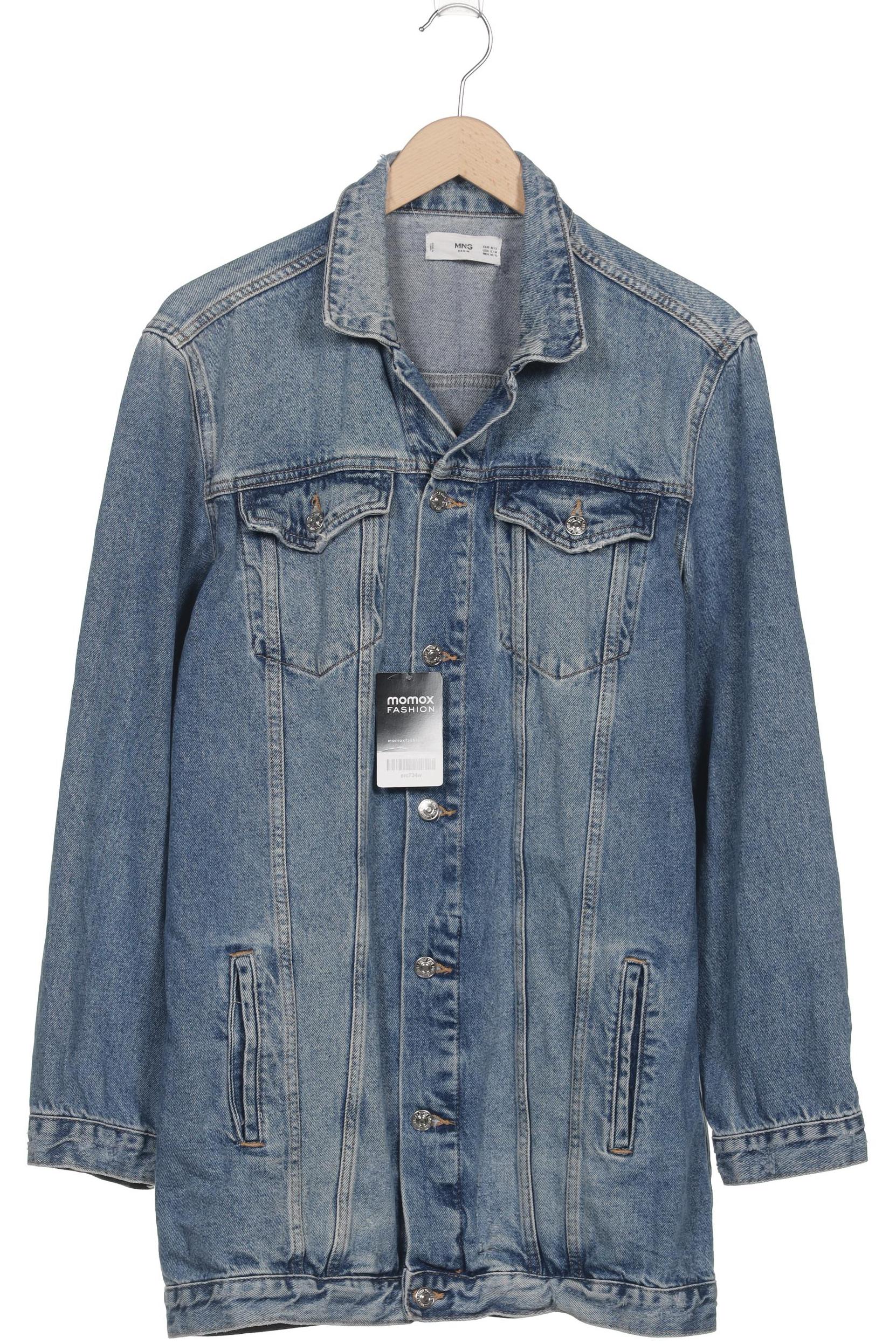 

Mango Damen Jacke, blau, Gr. 38