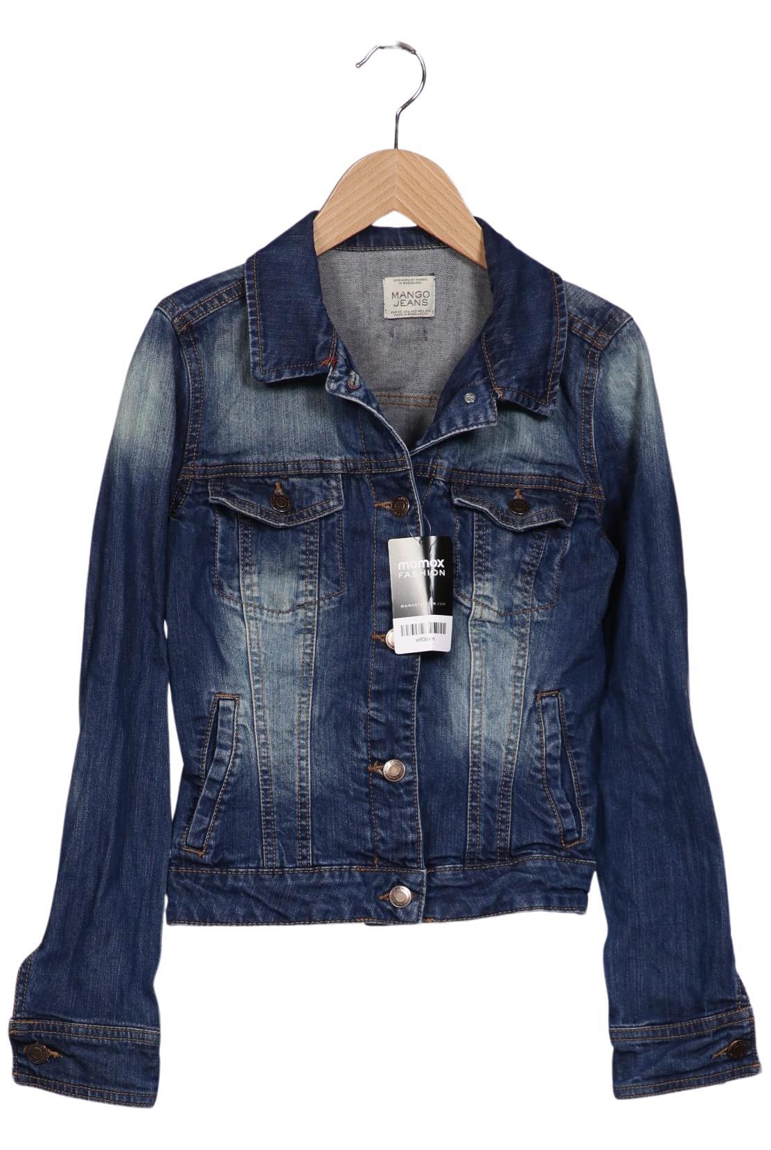 

Mango Damen Jacke, blau, Gr. 34