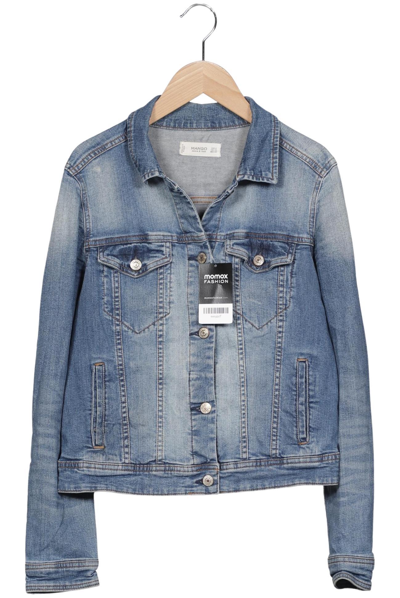 

Mango Damen Jacke, blau, Gr. 36