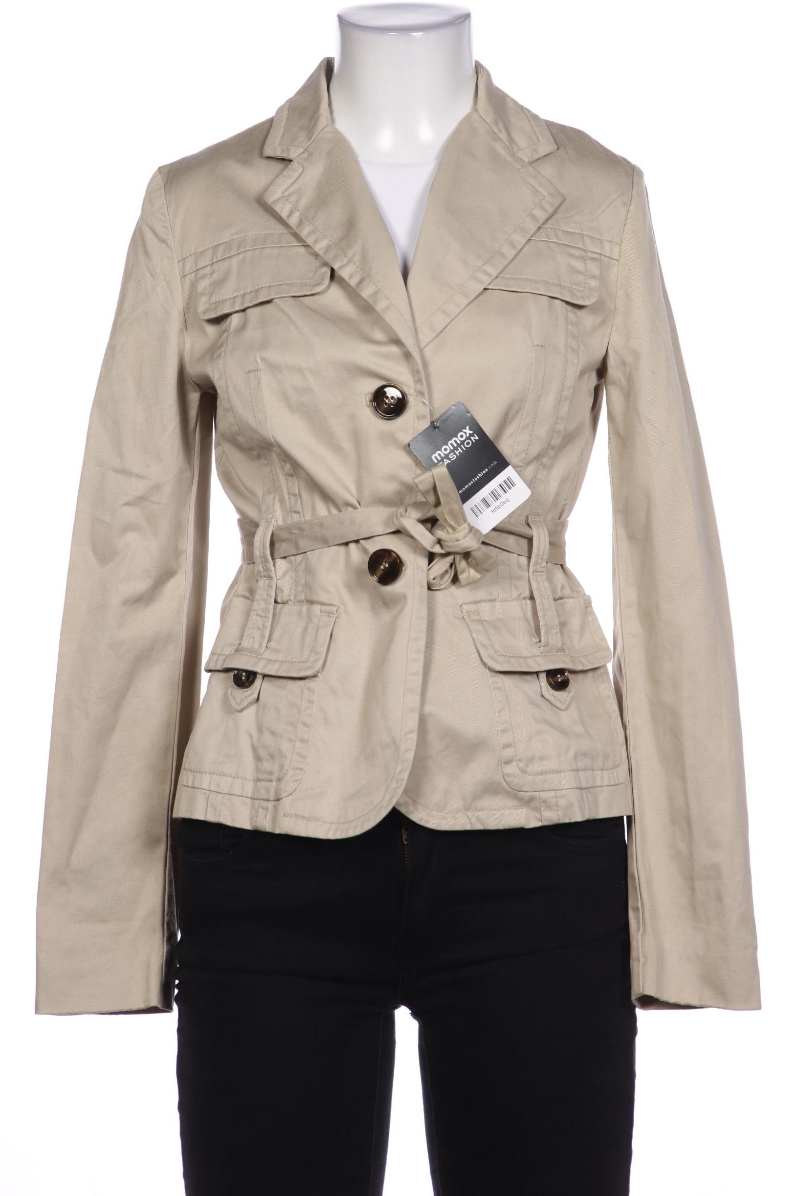 

Mango Damen Jacke, beige, Gr. 38