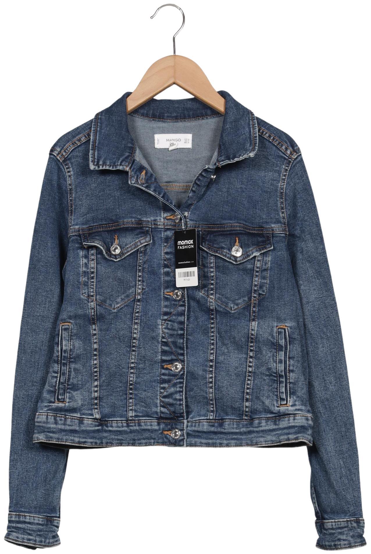

Mango Damen Jacke, blau, Gr. 38