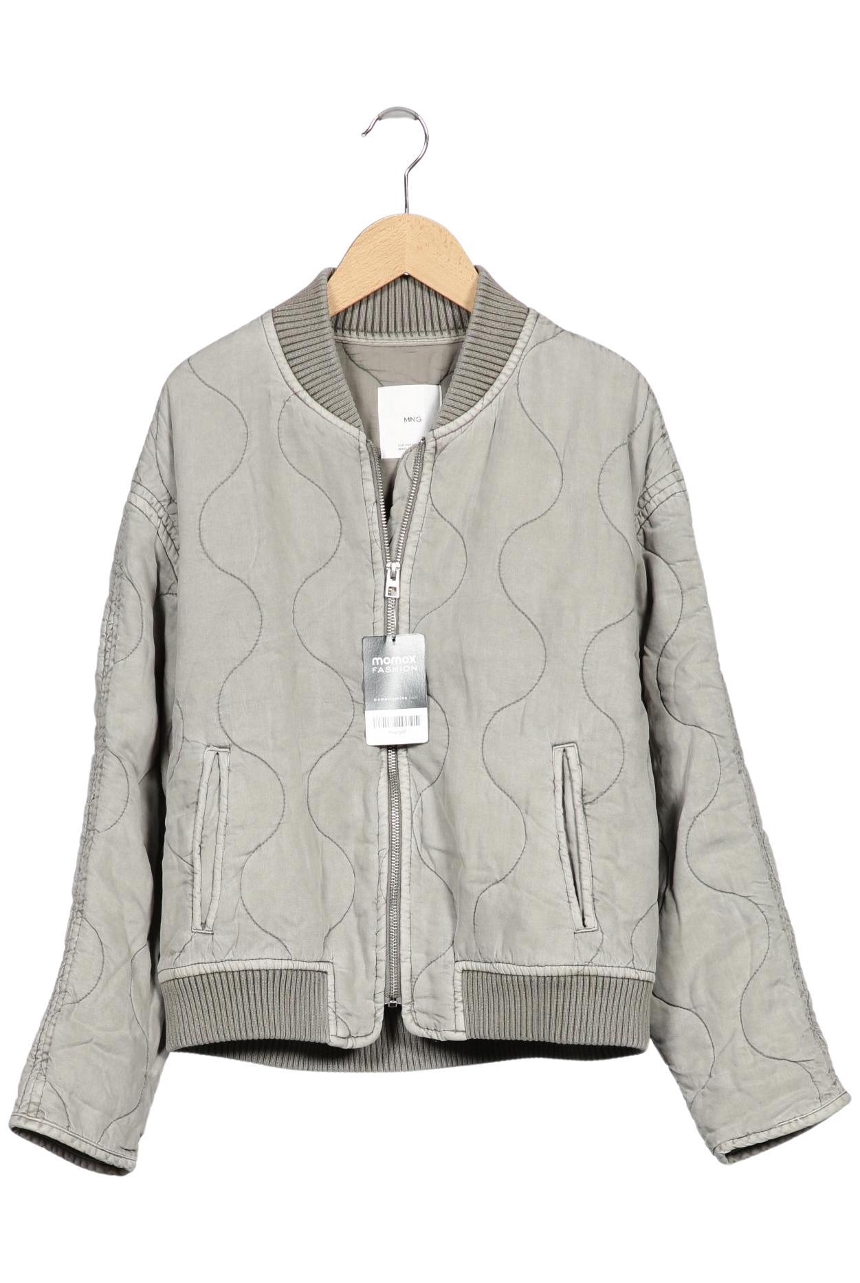 

Mango Damen Jacke, grau, Gr. 38