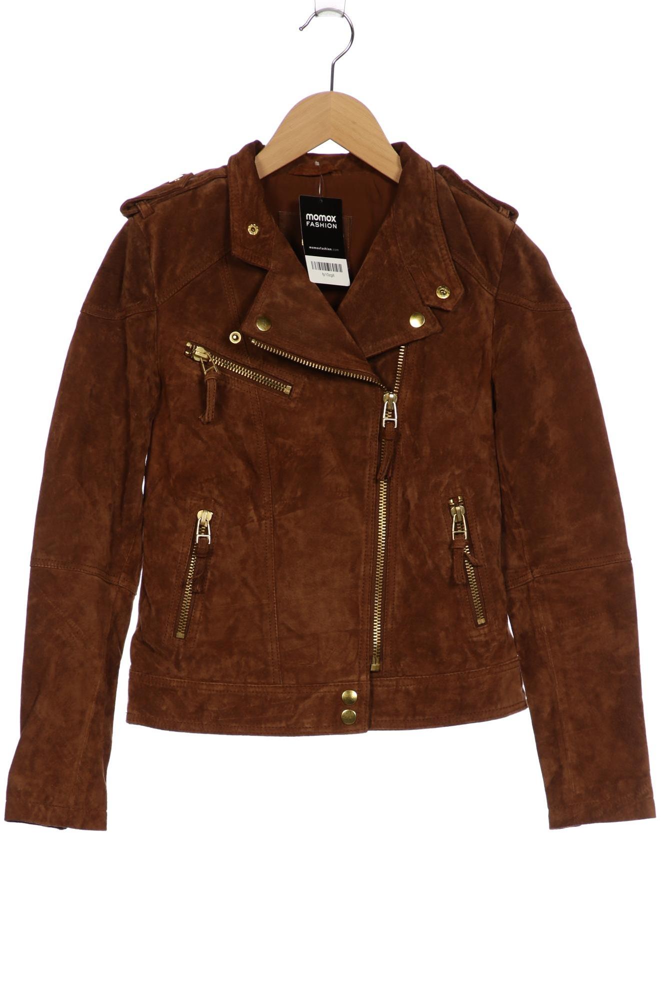 

Mango Damen Jacke, braun, Gr. 34