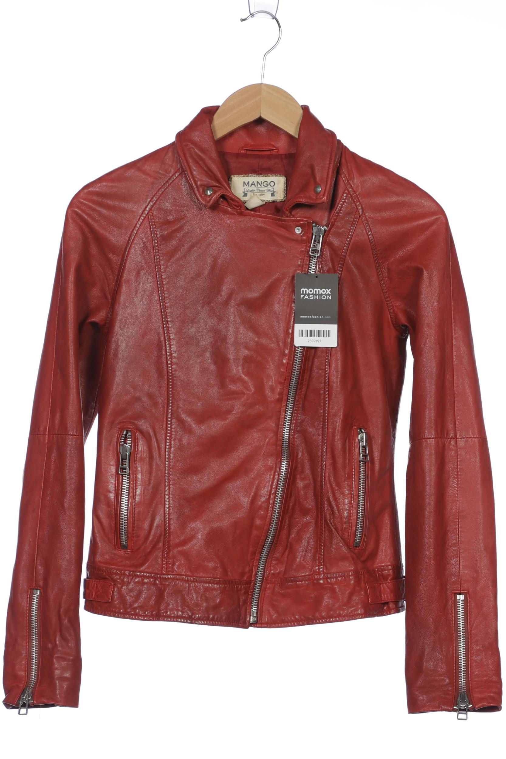 

Mango Damen Jacke, rot, Gr. 36