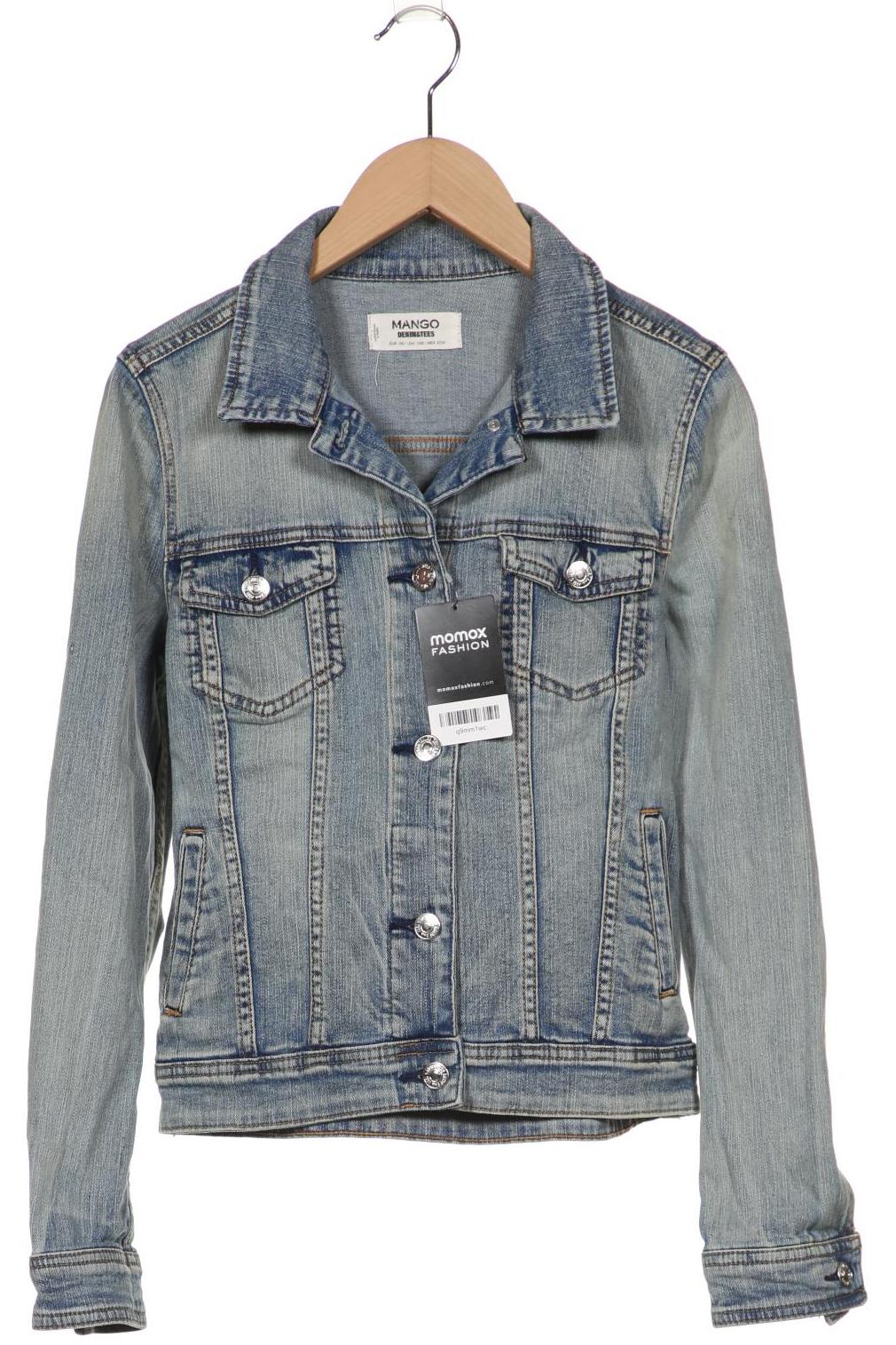 

Mango Damen Jacke, hellblau, Gr. 34