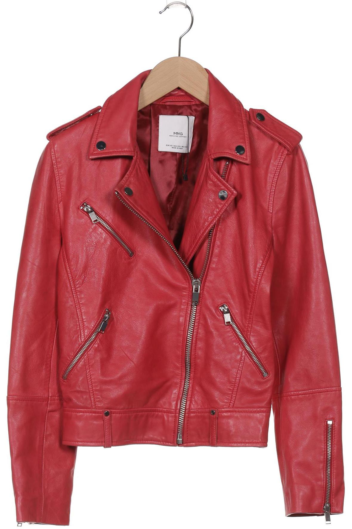 

Mango Damen Jacke, rot, Gr. 34