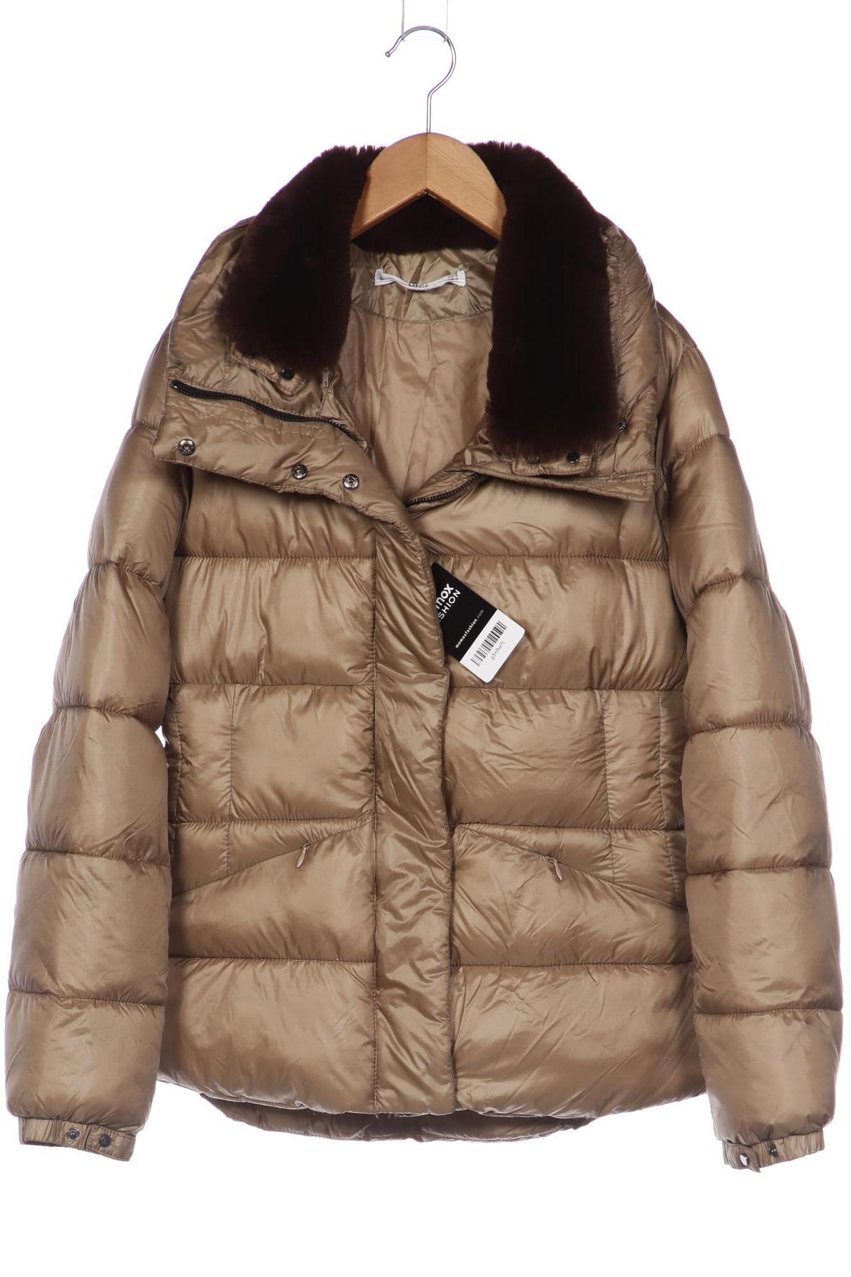 

Mango Damen Jacke, beige, Gr. 38