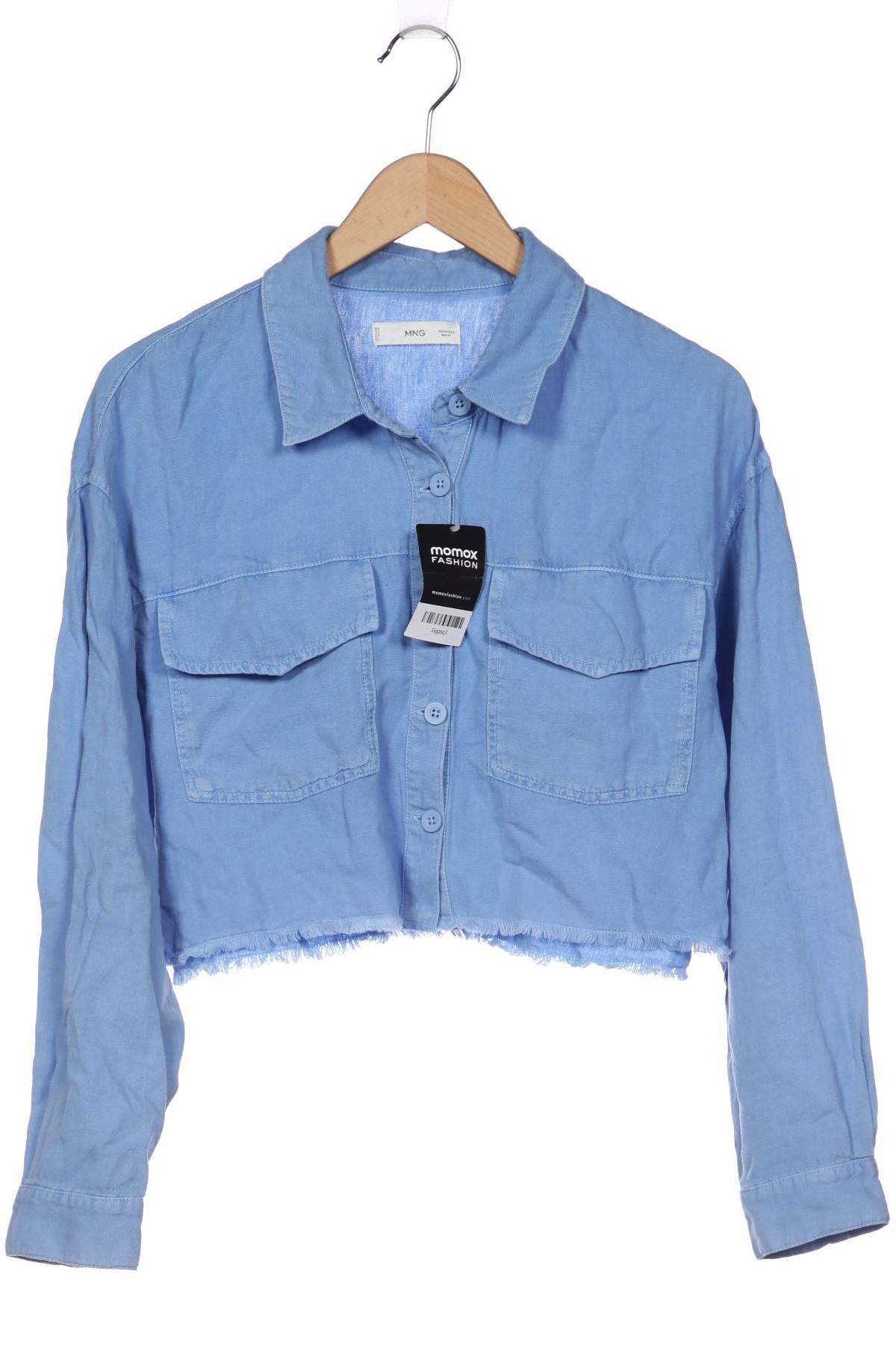 

MANGO Damen Jacke, blau