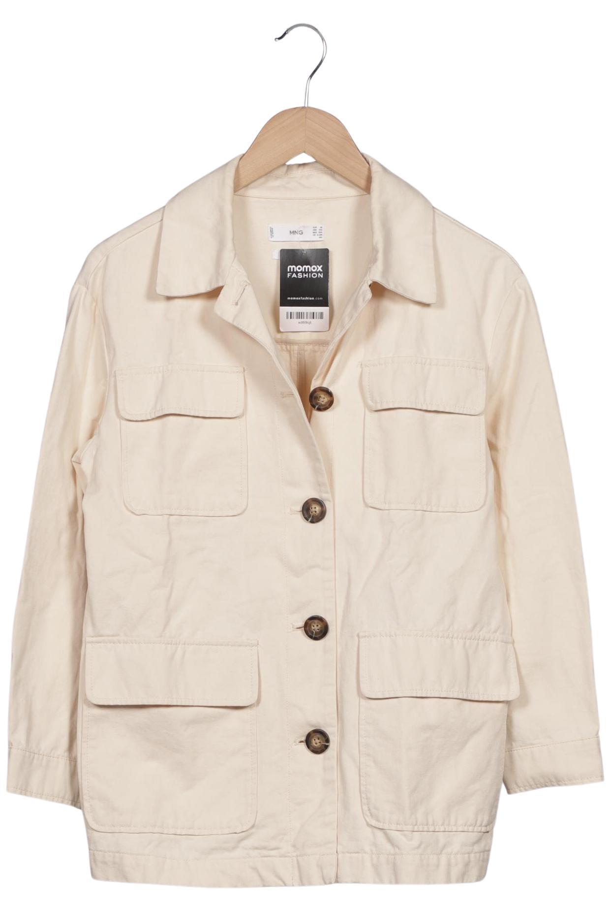 

Mango Damen Jacke, cremeweiß, Gr. 34