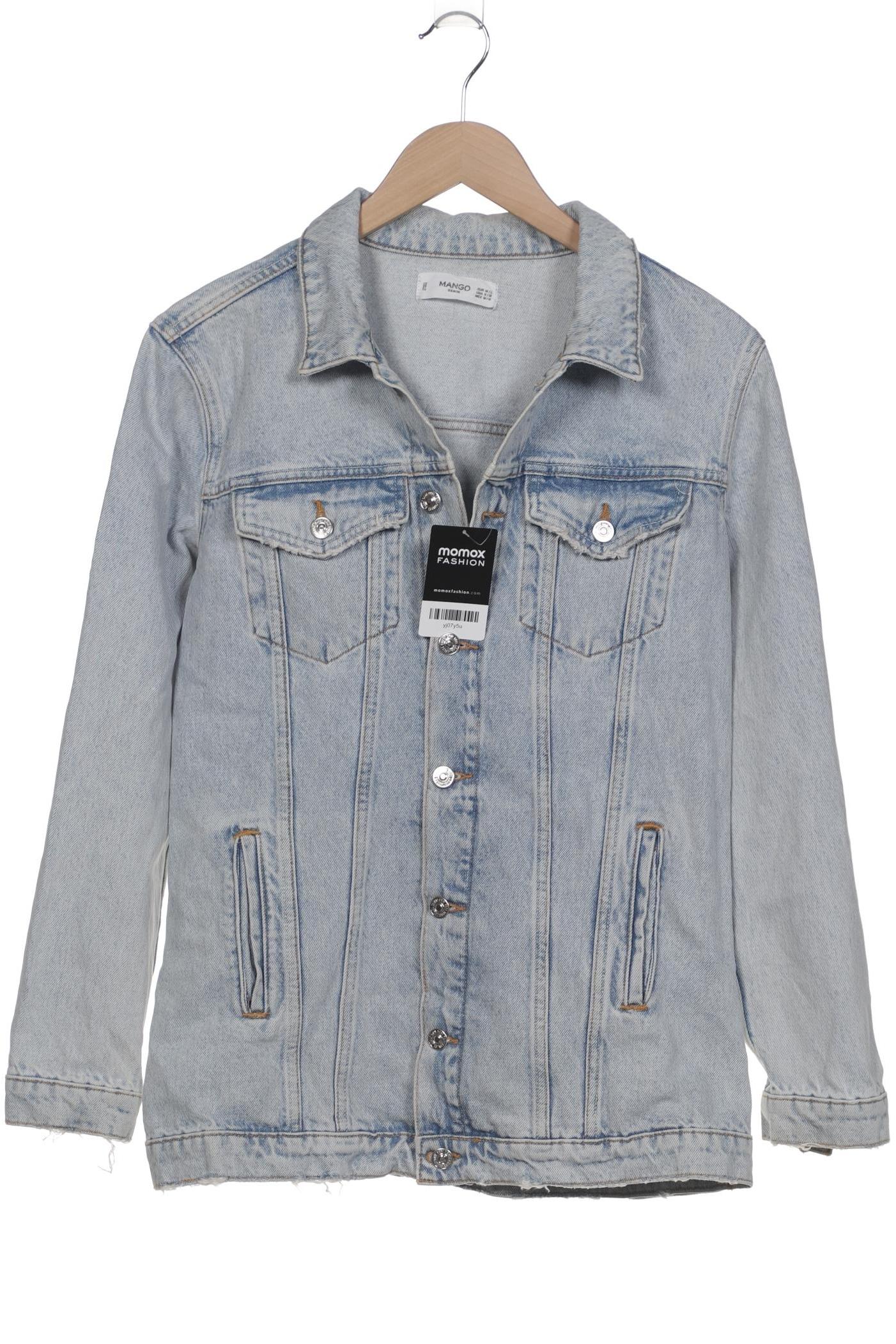

Mango Damen Jacke, hellblau, Gr. 38