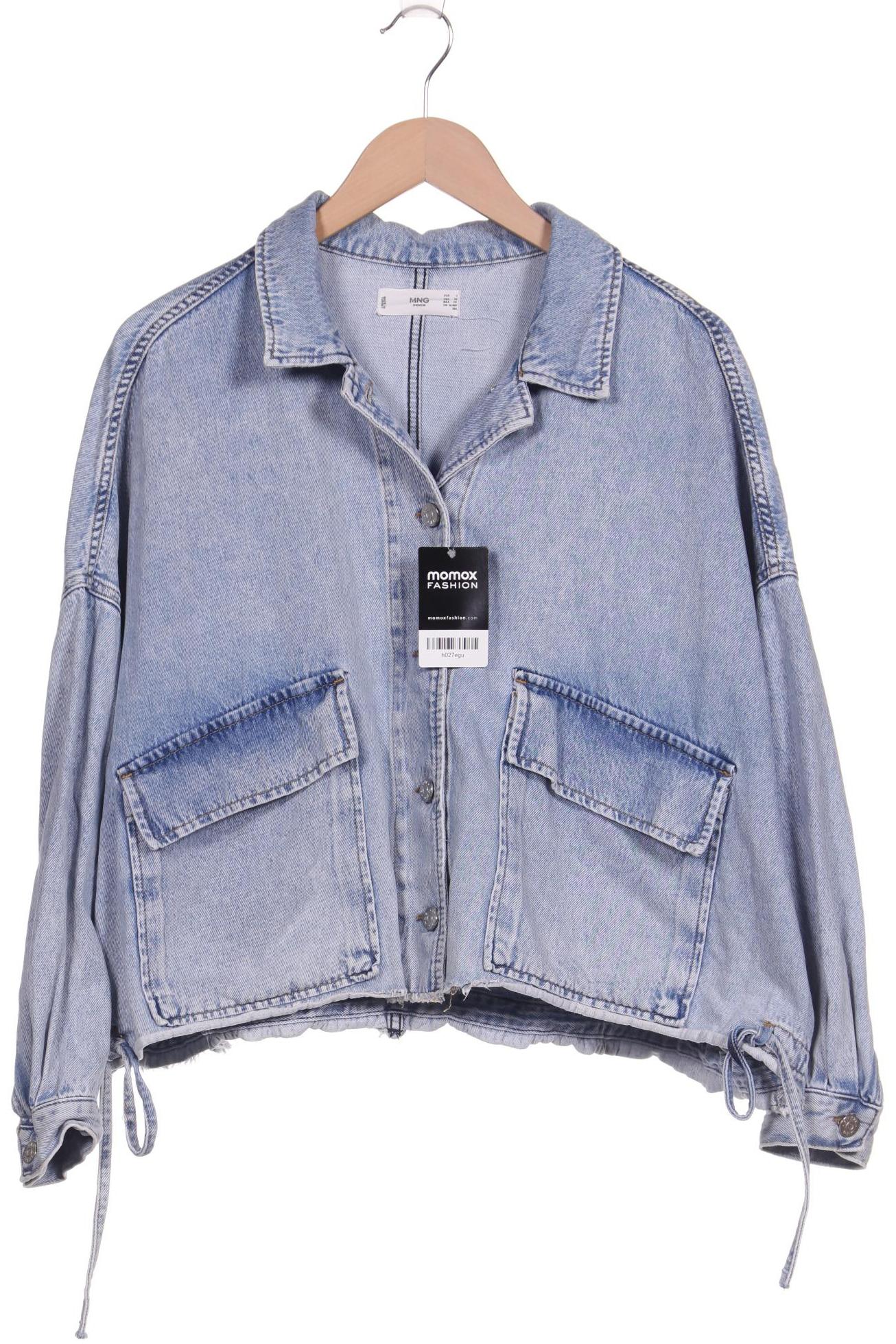

MANGO Damen Jacke, blau