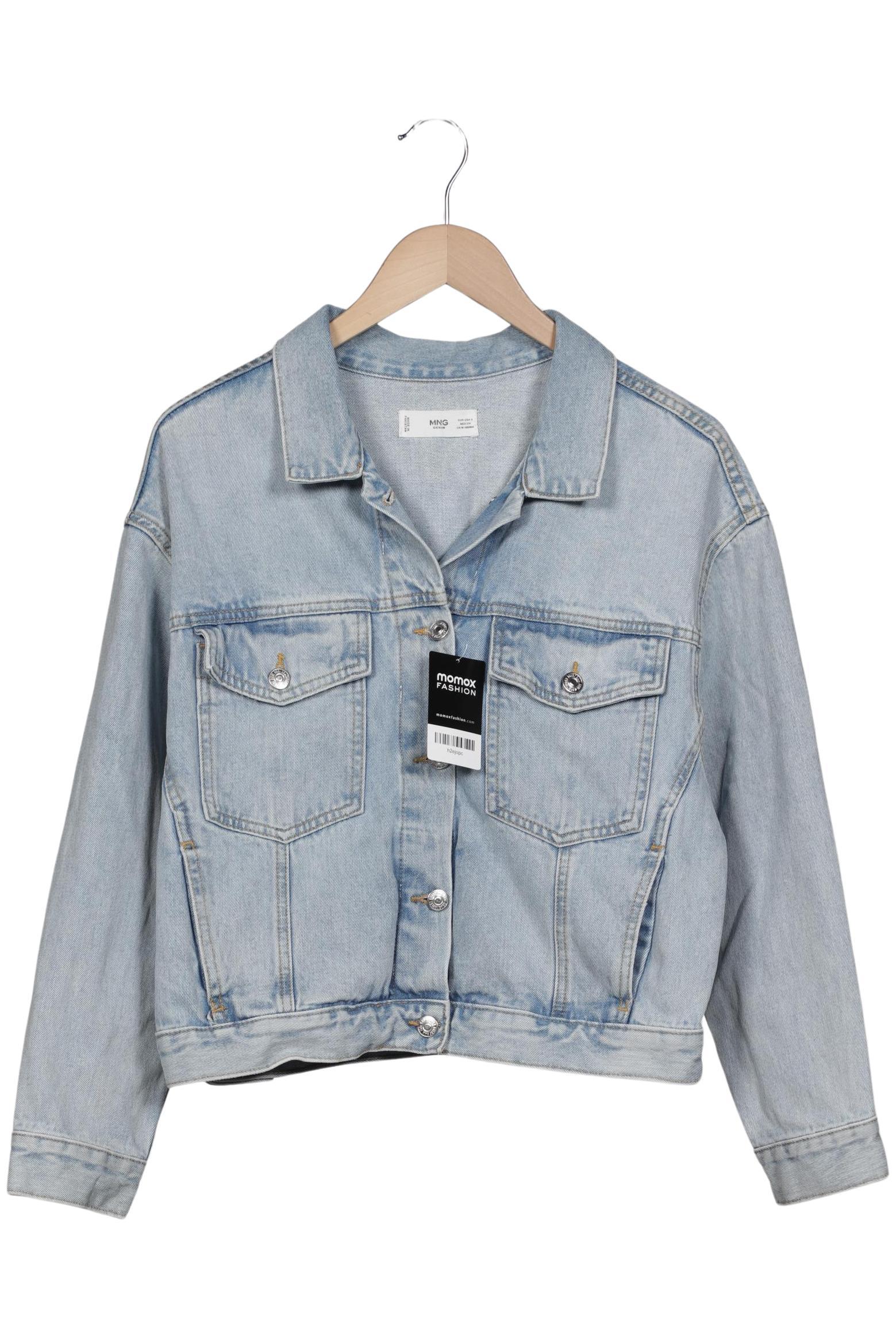 

Mango Damen Jacke, hellblau, Gr. 36