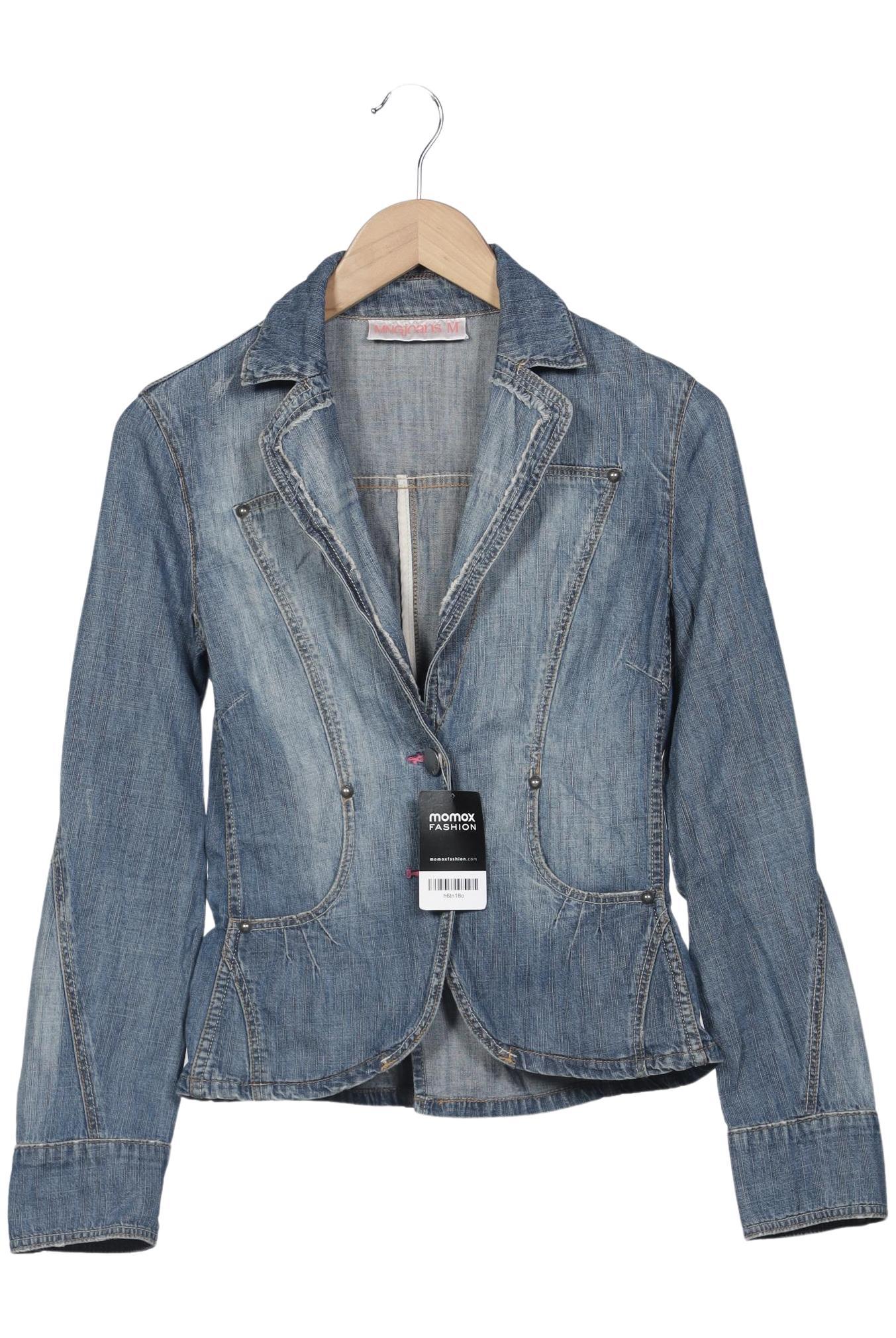 

Mango Damen Jacke, blau, Gr. 38