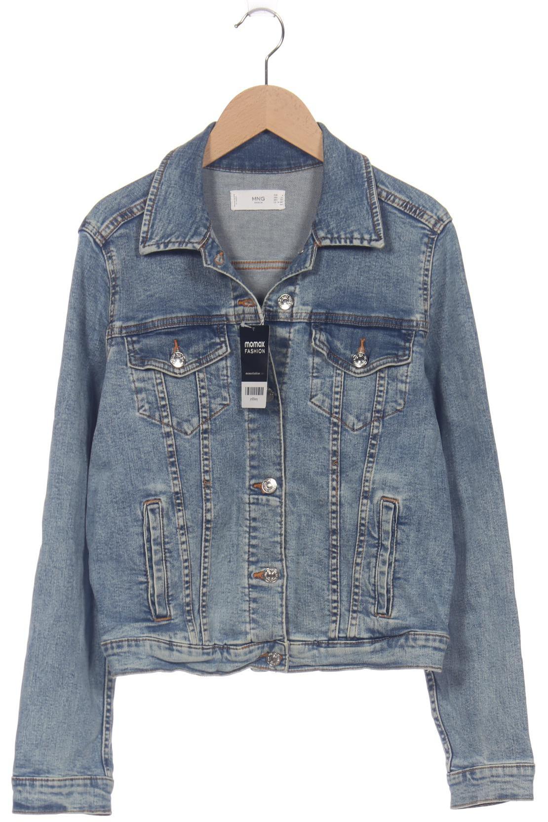 

Mango Damen Jacke, blau, Gr. 36