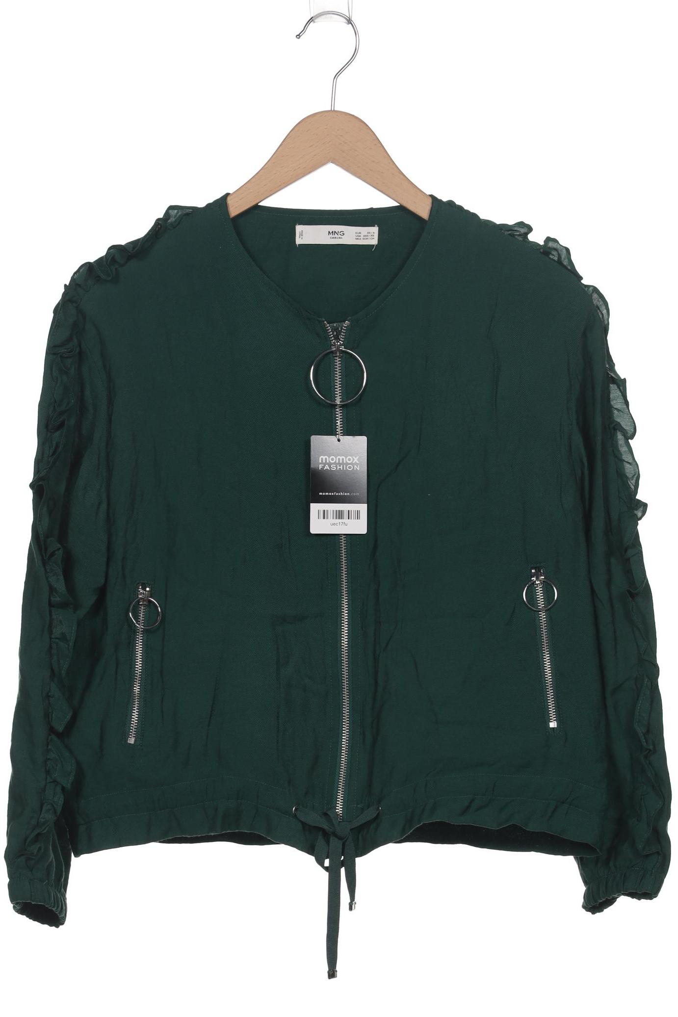 

Mango Damen Jacke, grün, Gr. 34