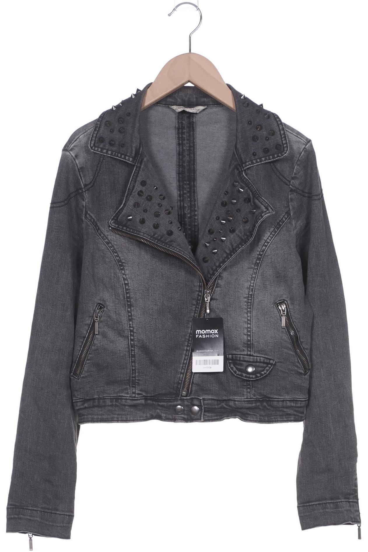 

Mango Damen Jacke, grau, Gr. 38