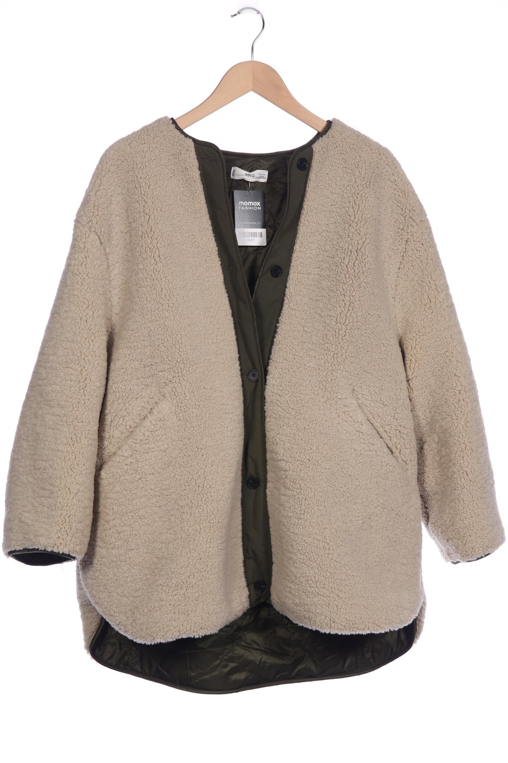 

Mango Damen Jacke, beige, Gr. 44