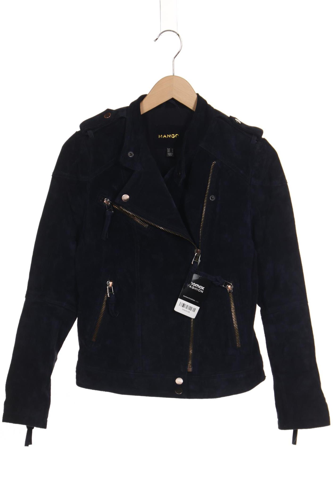 

Mango Damen Jacke, marineblau, Gr. 38