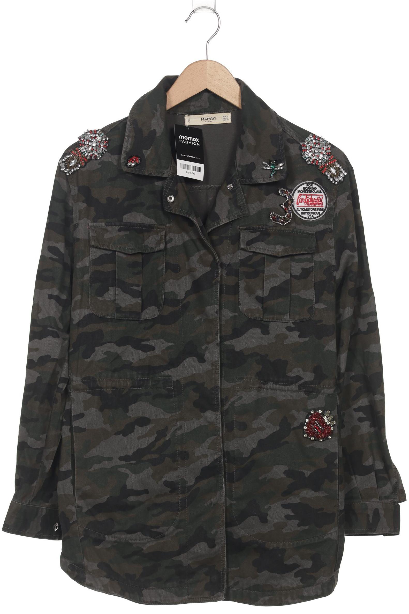 

Mango Damen Jacke, grün, Gr. 36