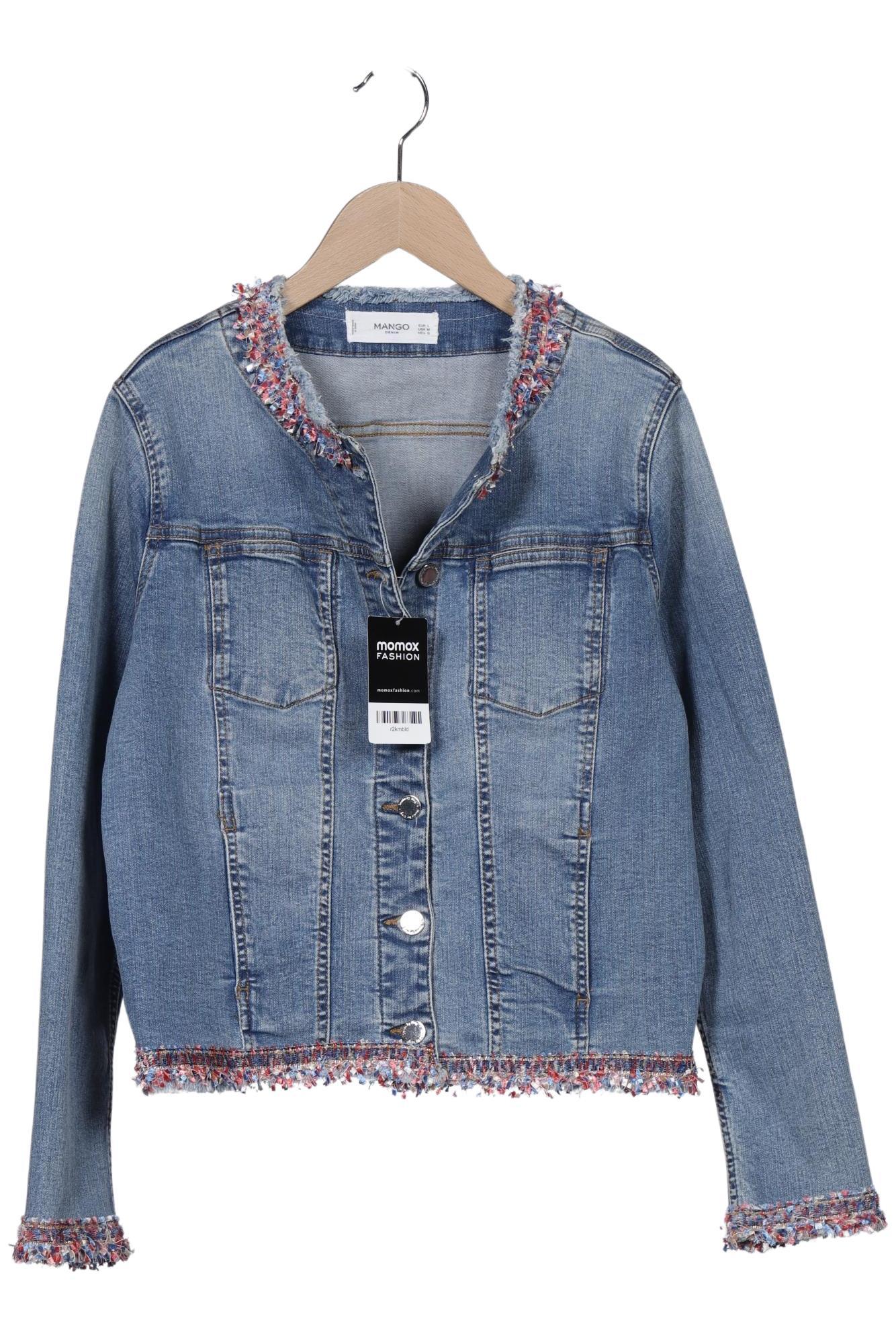 

Mango Damen Jacke, blau, Gr. 42