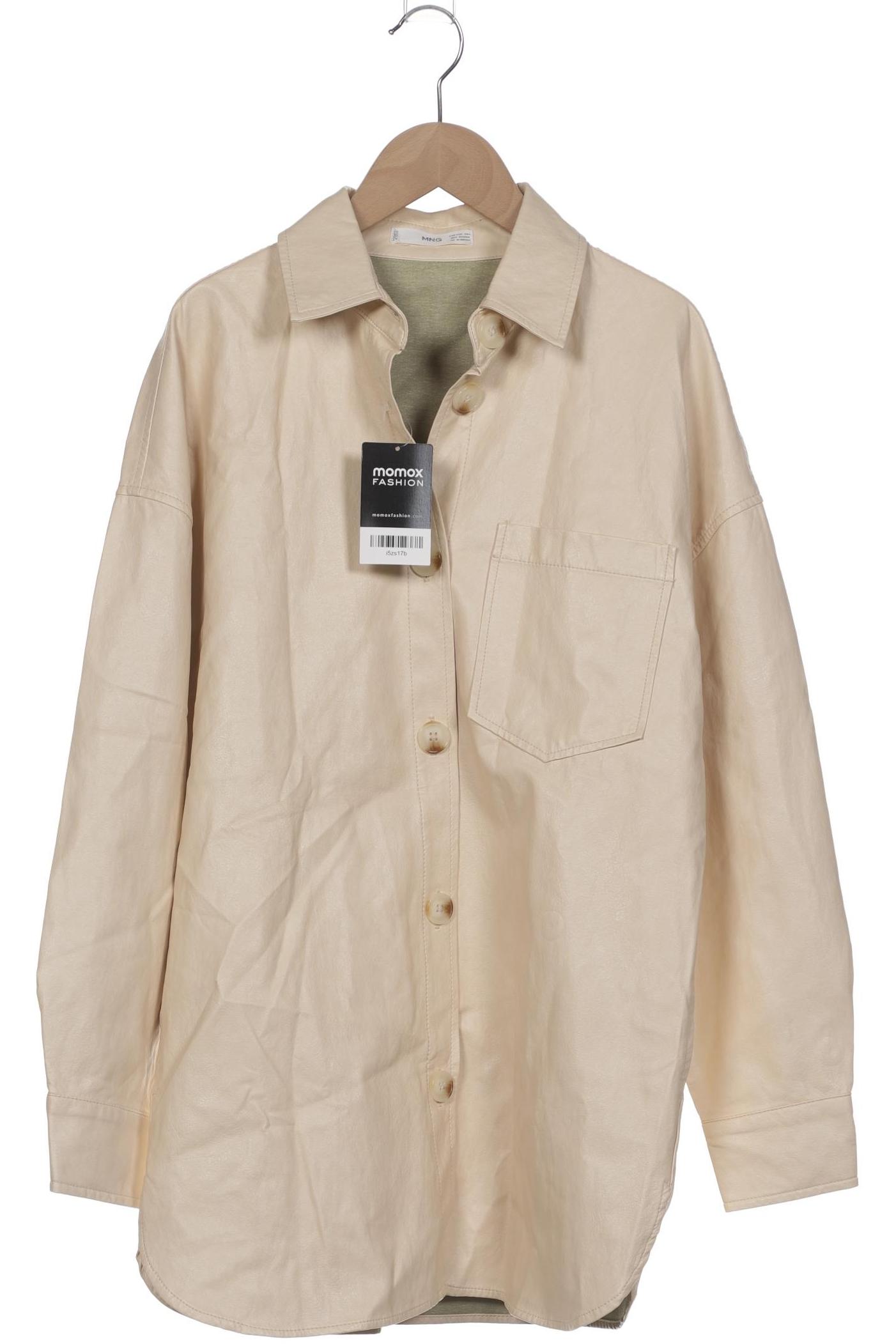 

Mango Damen Jacke, beige, Gr. 34