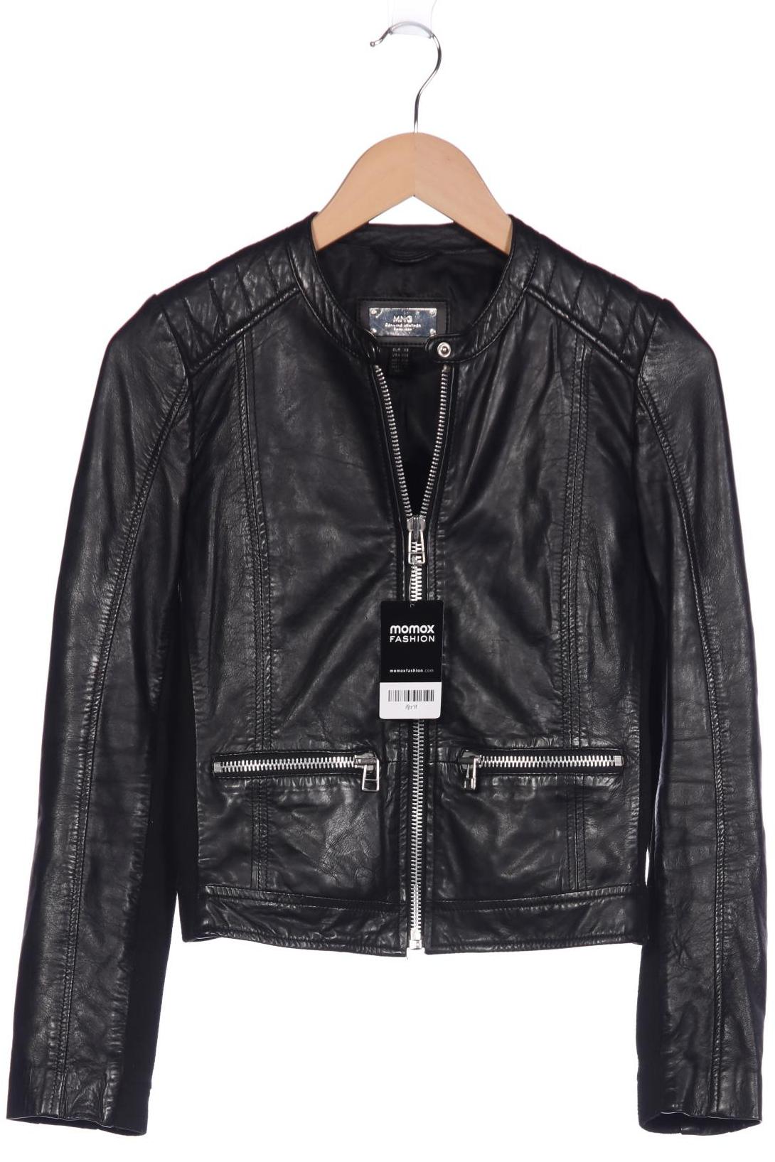 

MANGO Damen Jacke, schwarz
