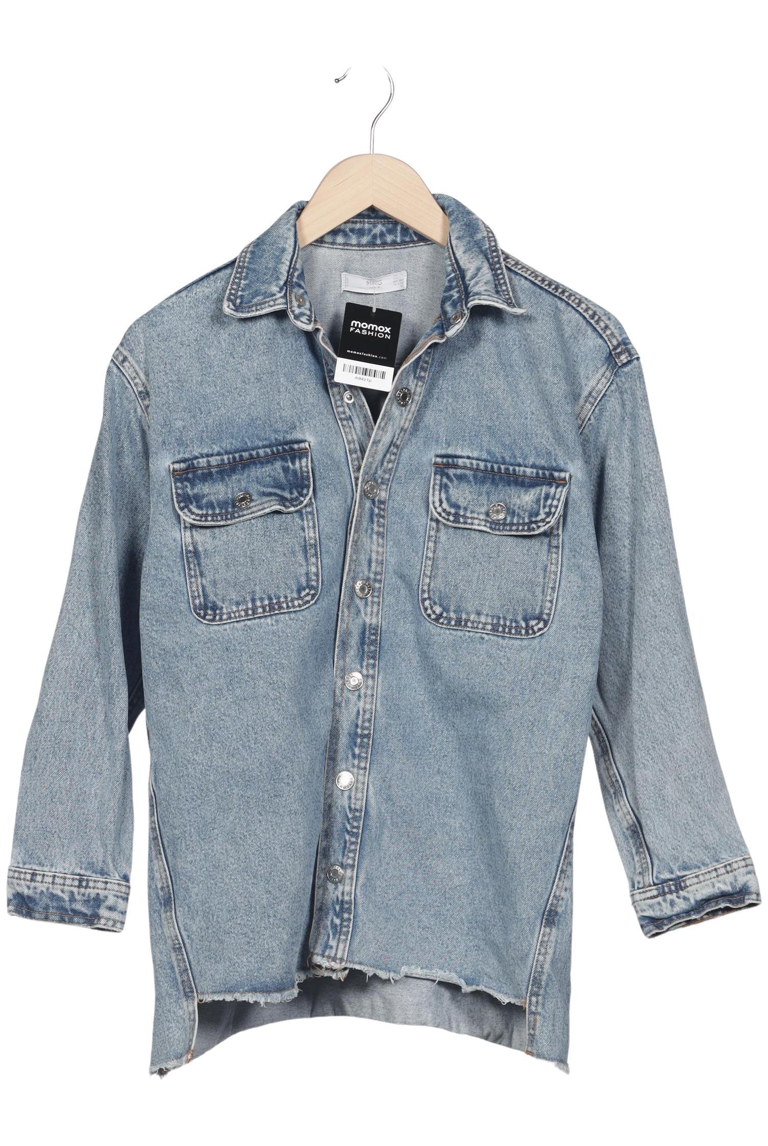 

Mango Damen Jacke, hellblau, Gr. 34