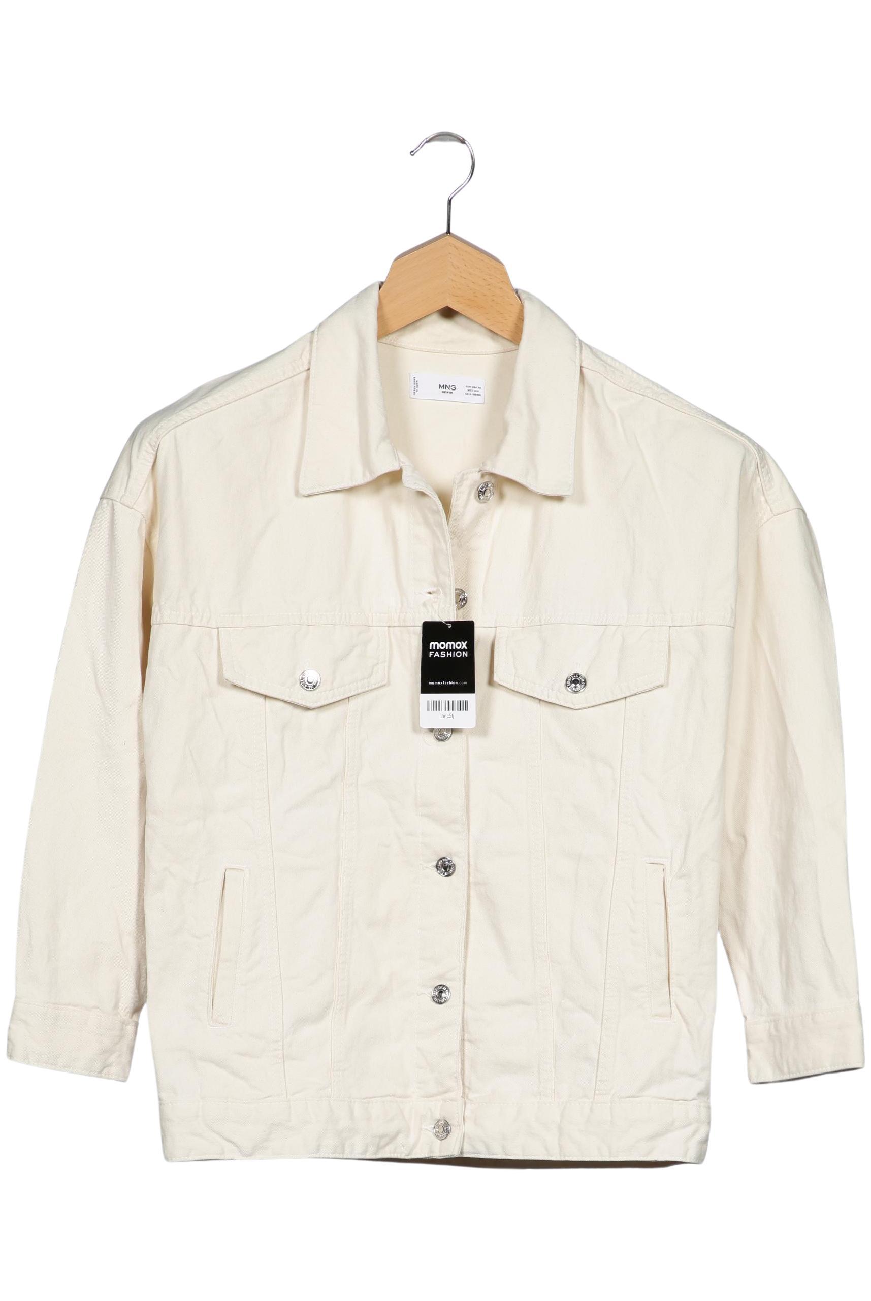 

Mango Damen Jacke, cremeweiß, Gr. 34